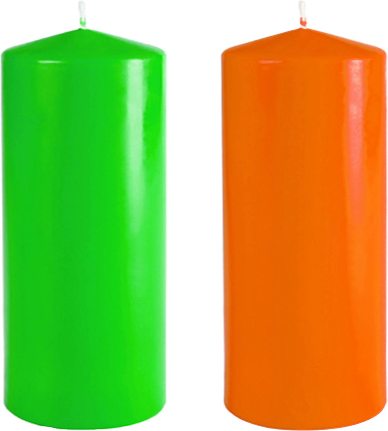 ASIDEA Pillar Candle for Home Decor, BIrthday decoration (Set of 2) Candle