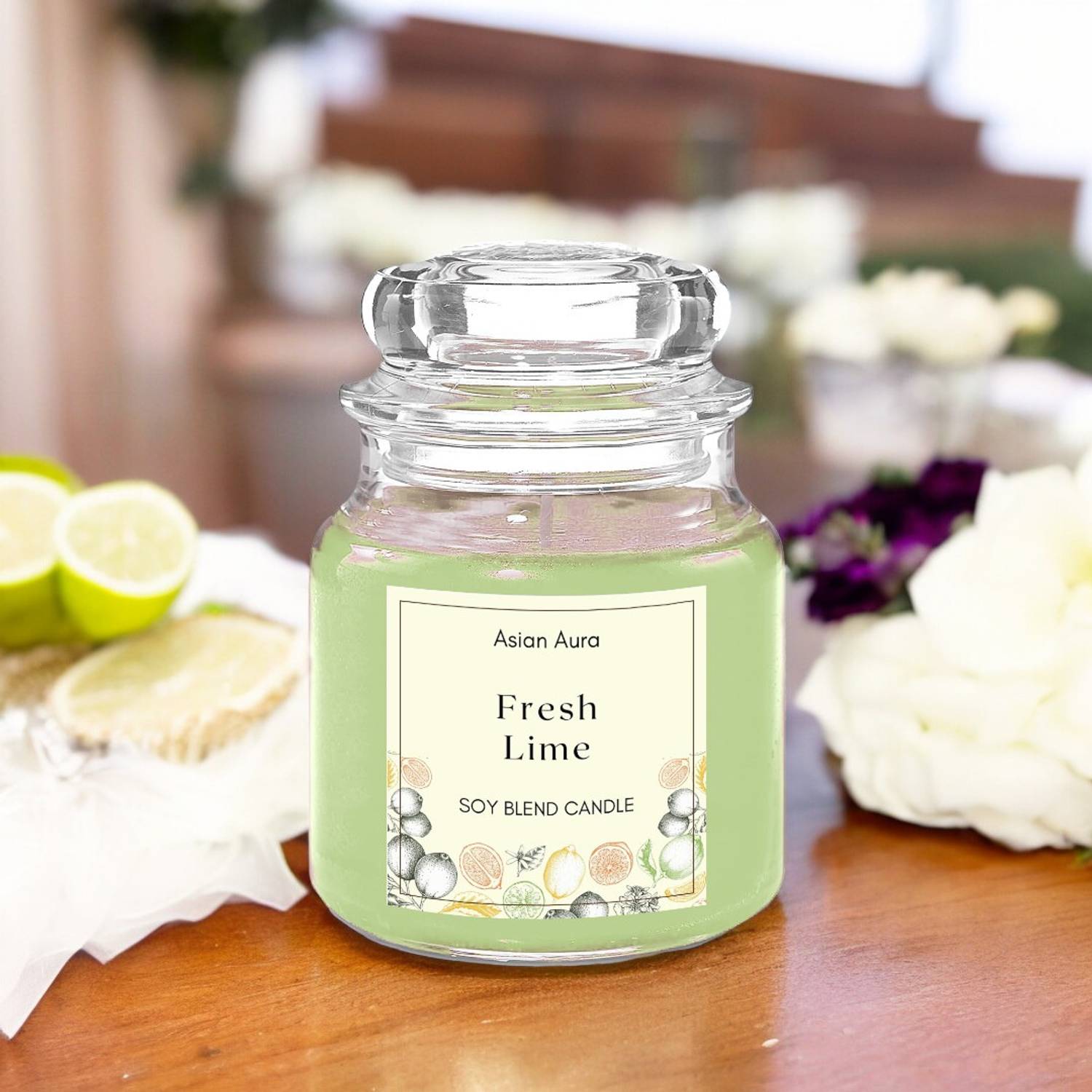 Asian Aura Fresh Lime Candle