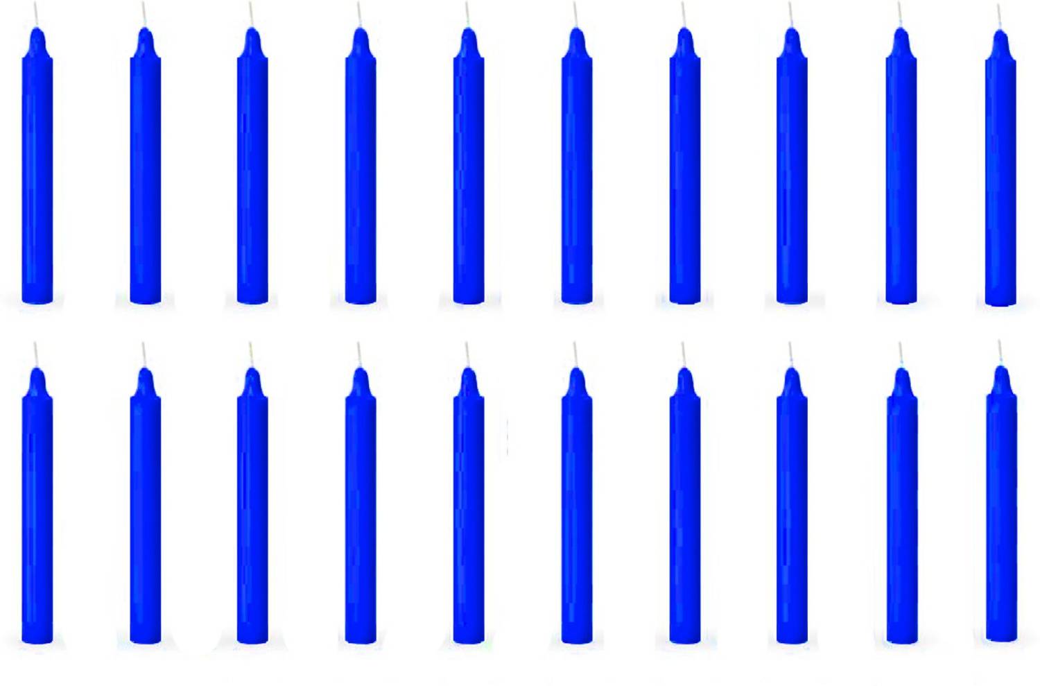 ASIDEA Plain 20 stick candles for home decor, birthday, Diwali, Party Candle