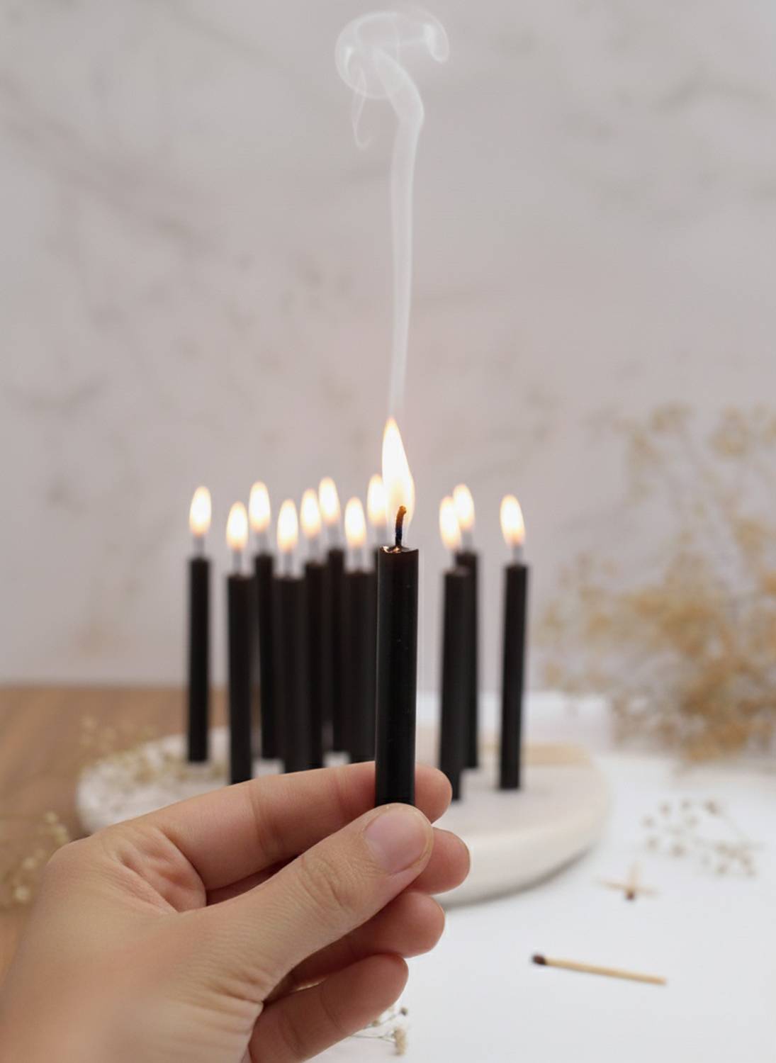 AROMIA stick candles for birthday, home decoration, Diwali Candle