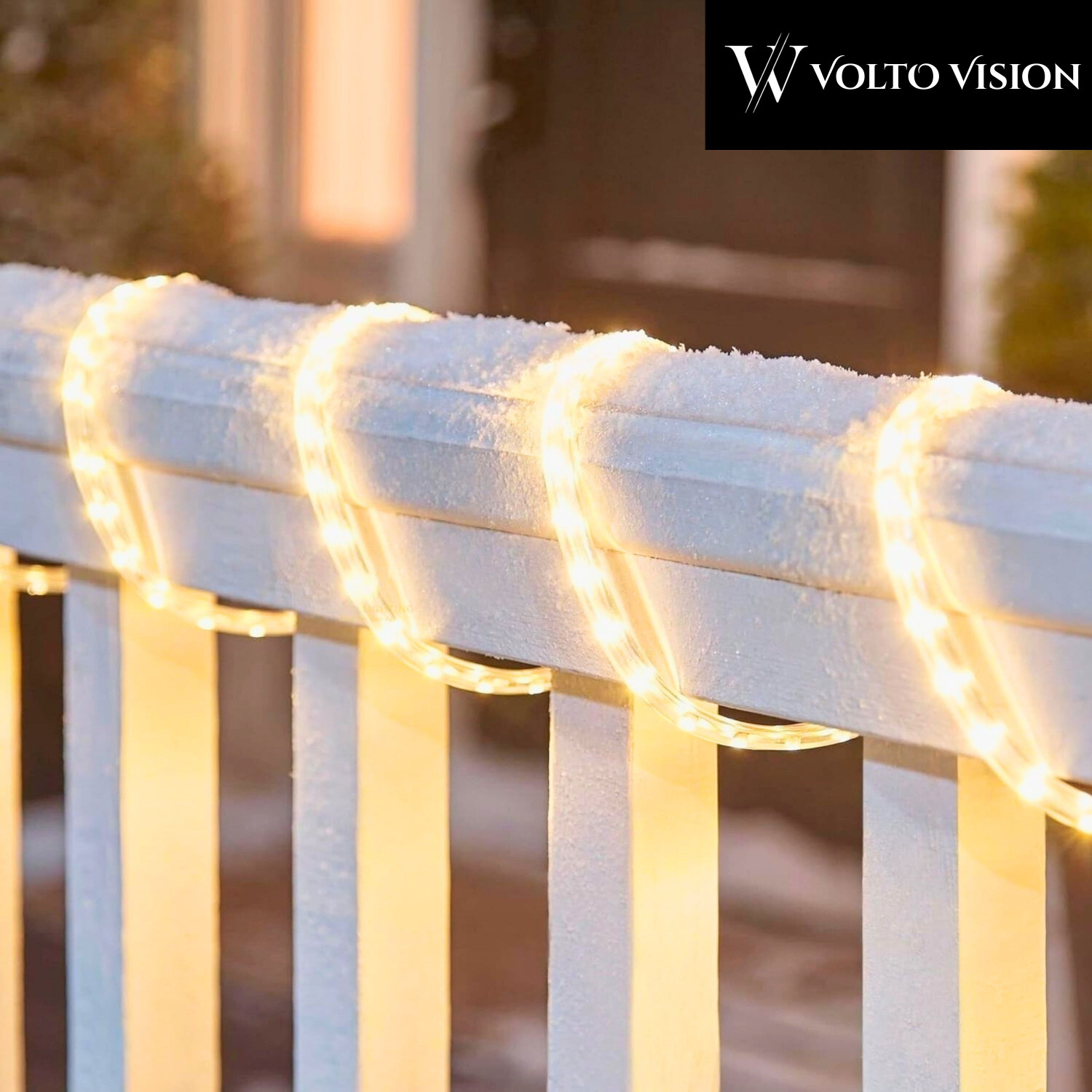 Image of Volt Vision 1300 LEDs 10 m Yellow Steady Strip Rice Lights