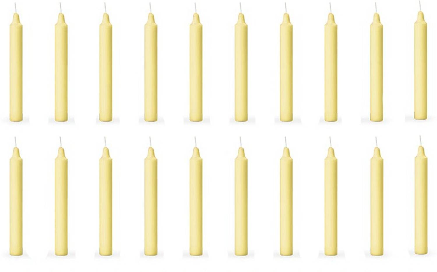 ASIDEA Plain 30 stick candles for home decor, birthday, Diwali, Party Candle