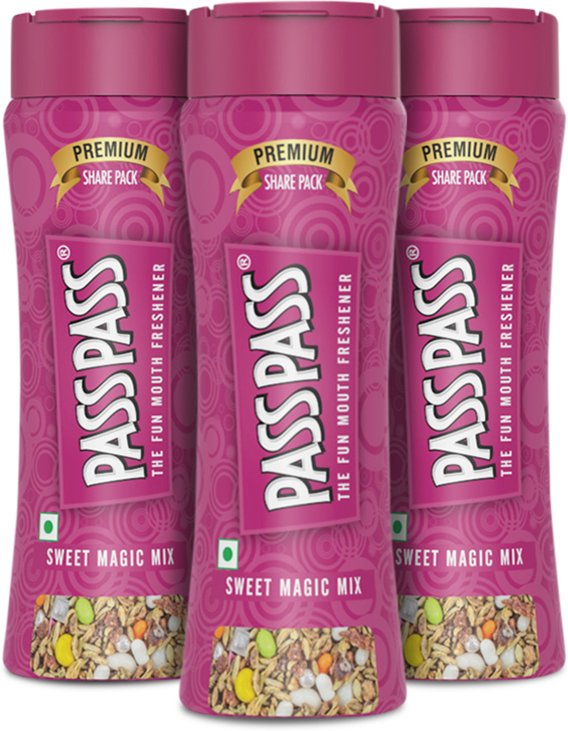 Image of Pass Pass Spice Based Mouth Freshener | Digestive, High in Fibre & Anti-Oxidants | Sweet Magic Mix Mouth Freshener
