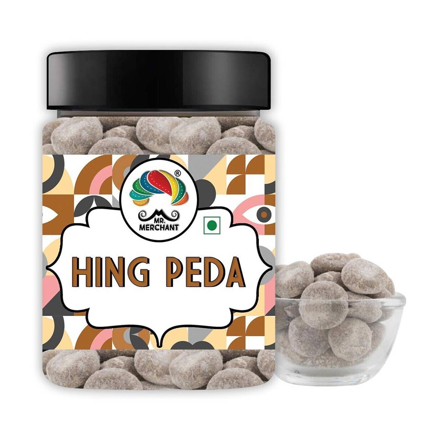 Mr. Merchant Hing Chunk (Pachak Hing Peda Churan Mukhwas), 300 grams SOUR Mouth Freshener