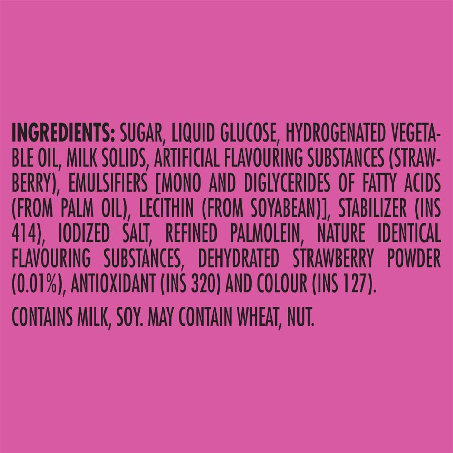 Image of Candyman Toffichoo Strawberry Strawberry Candy 350 g|100units Strawberry Candy