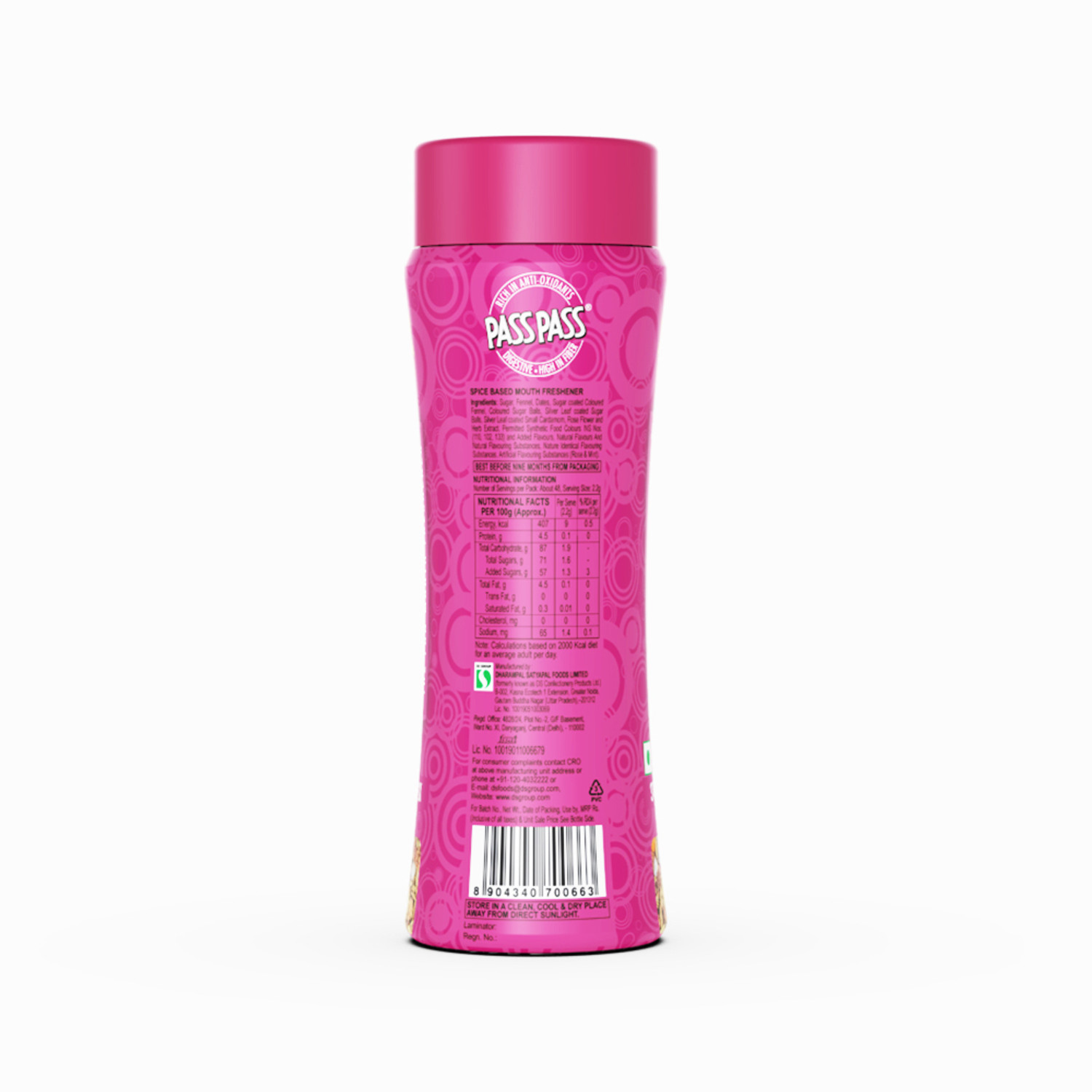 Image of Pass Pass Spice Based Mouth Freshener | Digestive, High in Fibre & Anti-Oxidants | Sweet Magic Mix Mouth Freshener