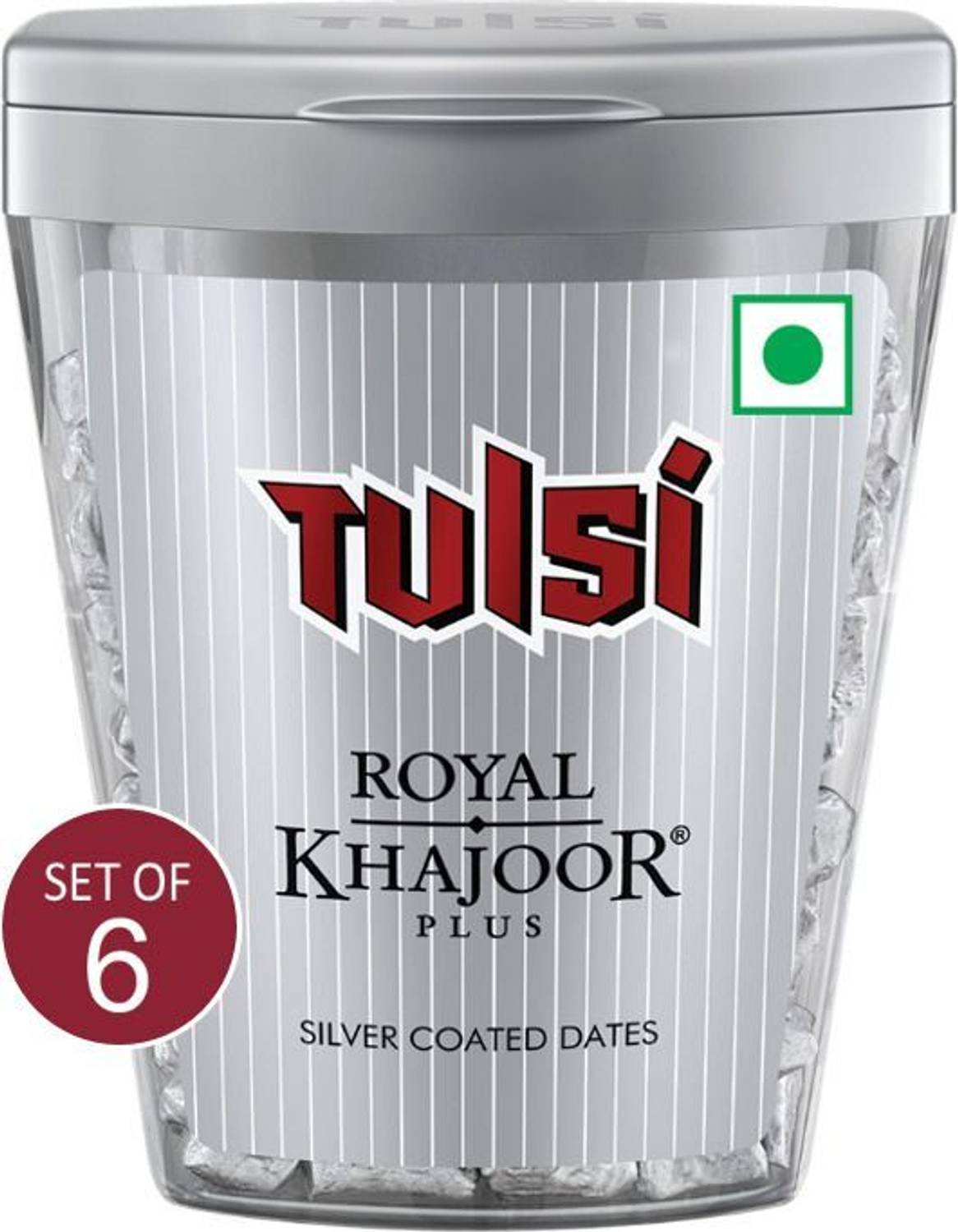 Tulsi Royal Khajoor Plus Silver Dry Dates Mouth Freshener