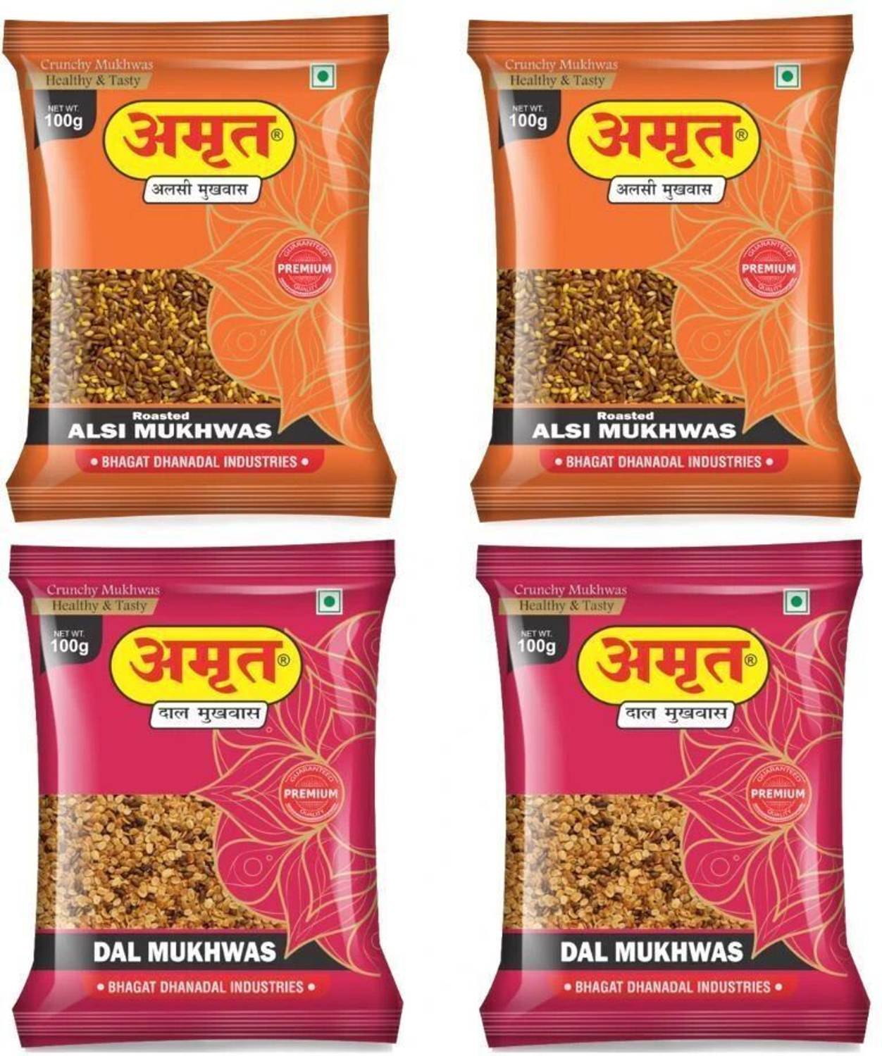 Amrut Alsi & Dal Mukhwas Digestive Crunchy and Tasty Mouth Freshener