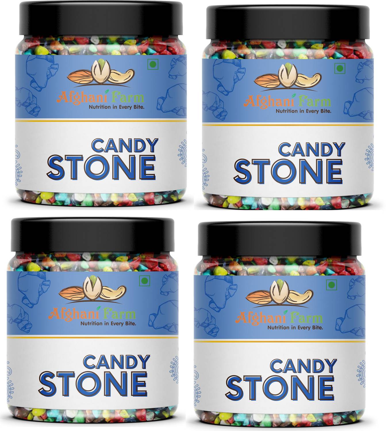 Afgani Farm Stone Candy, Chocolate Filled Stone Shaped Rock Candy Chocolate, Sugar Candy stone candy Candy