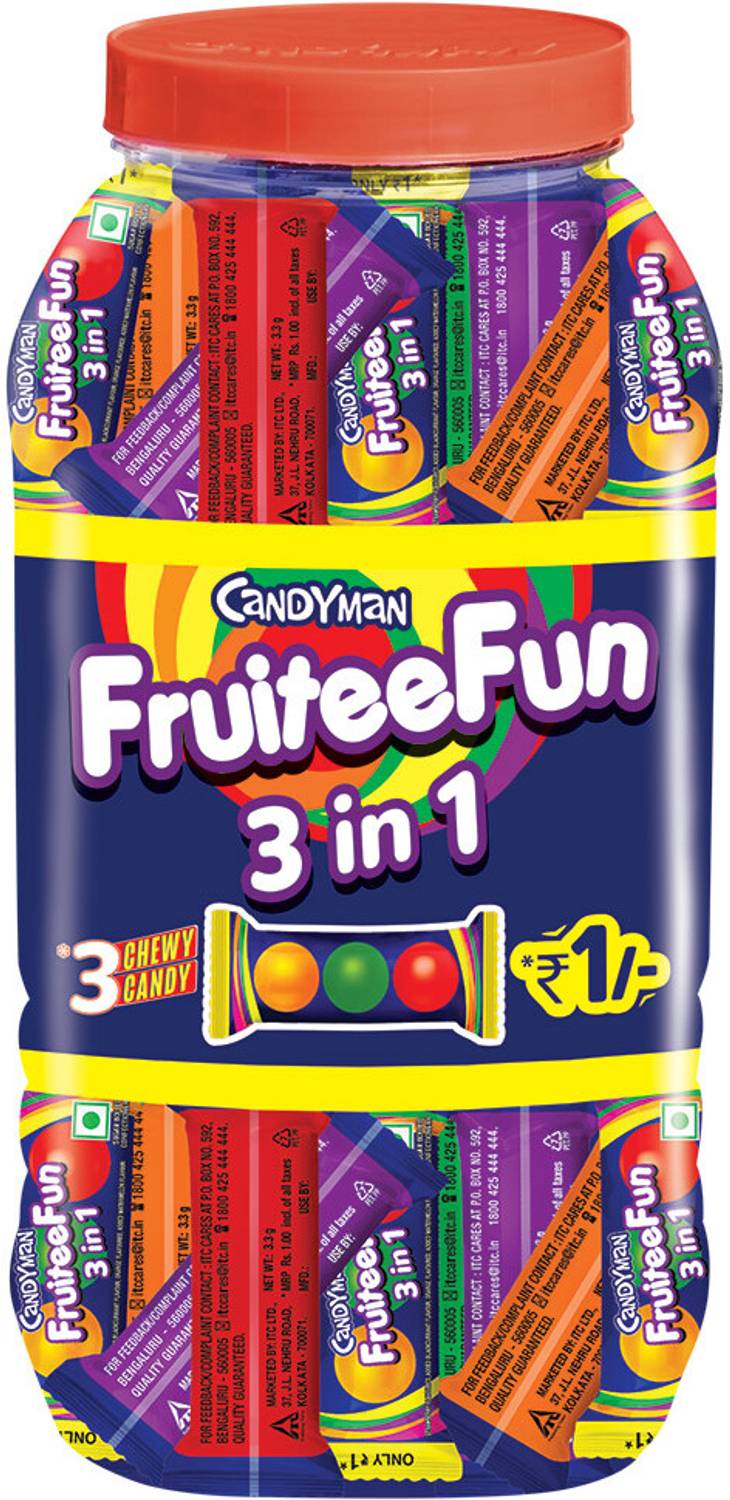 Candyman Fruiteefun Multi Flavor