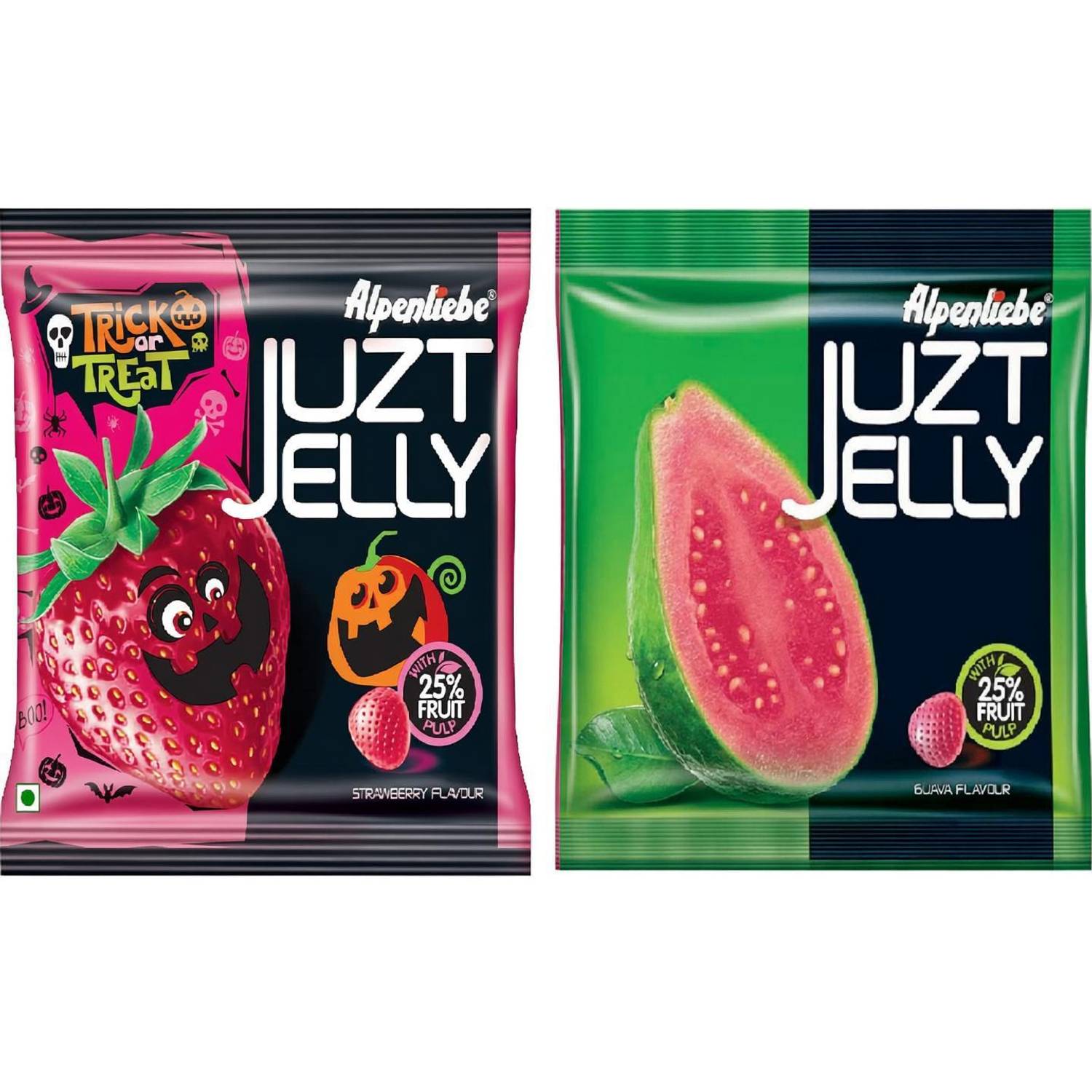 Alpenliebe Just Jelly Mix Guava & Strawberry Jelly Candy