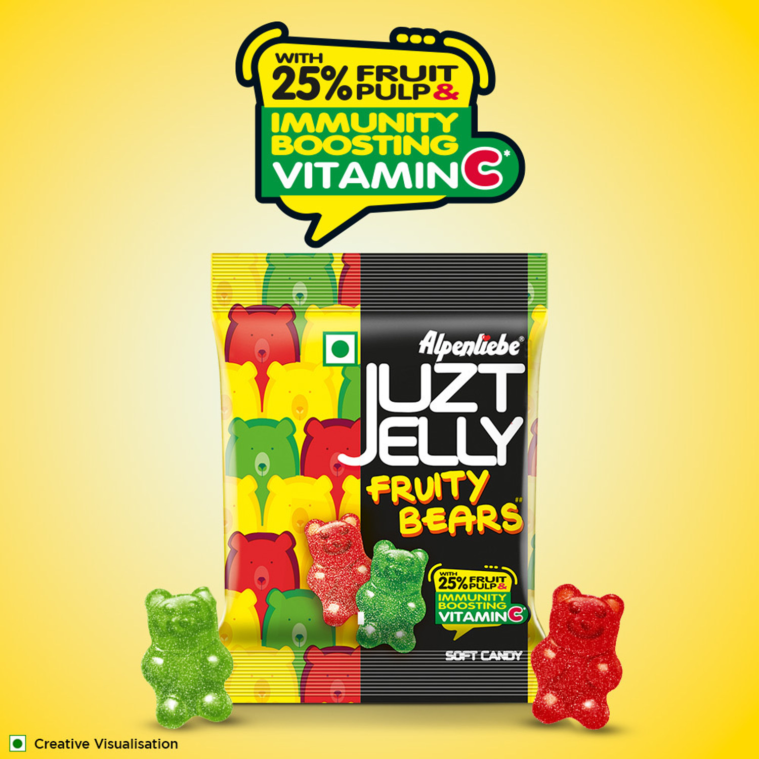 Image of Alpenliebe Juzt Fruity Jelly Candy