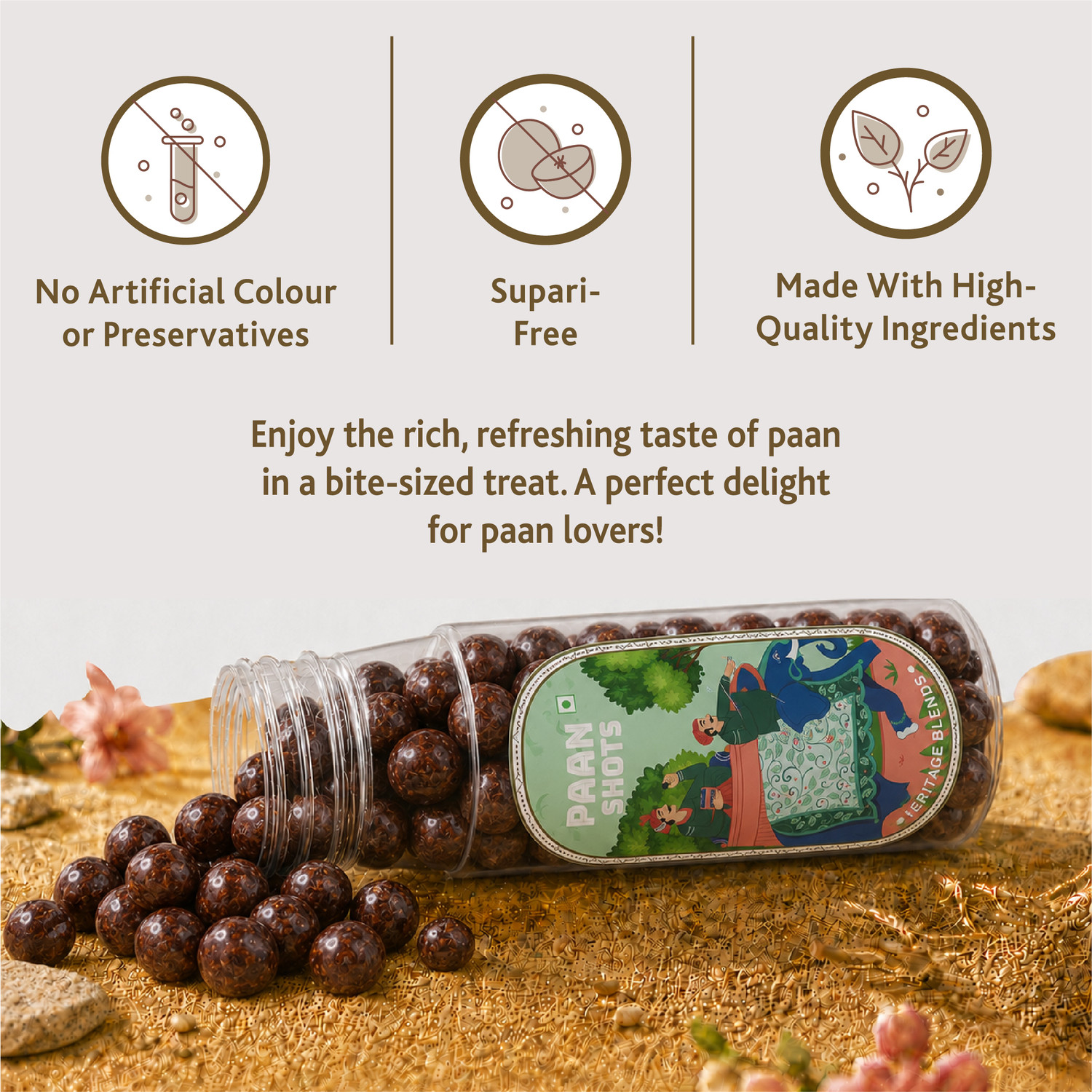 Image of JoySpoon Mukhwas Meetha Paan Shot Mouth Freshener