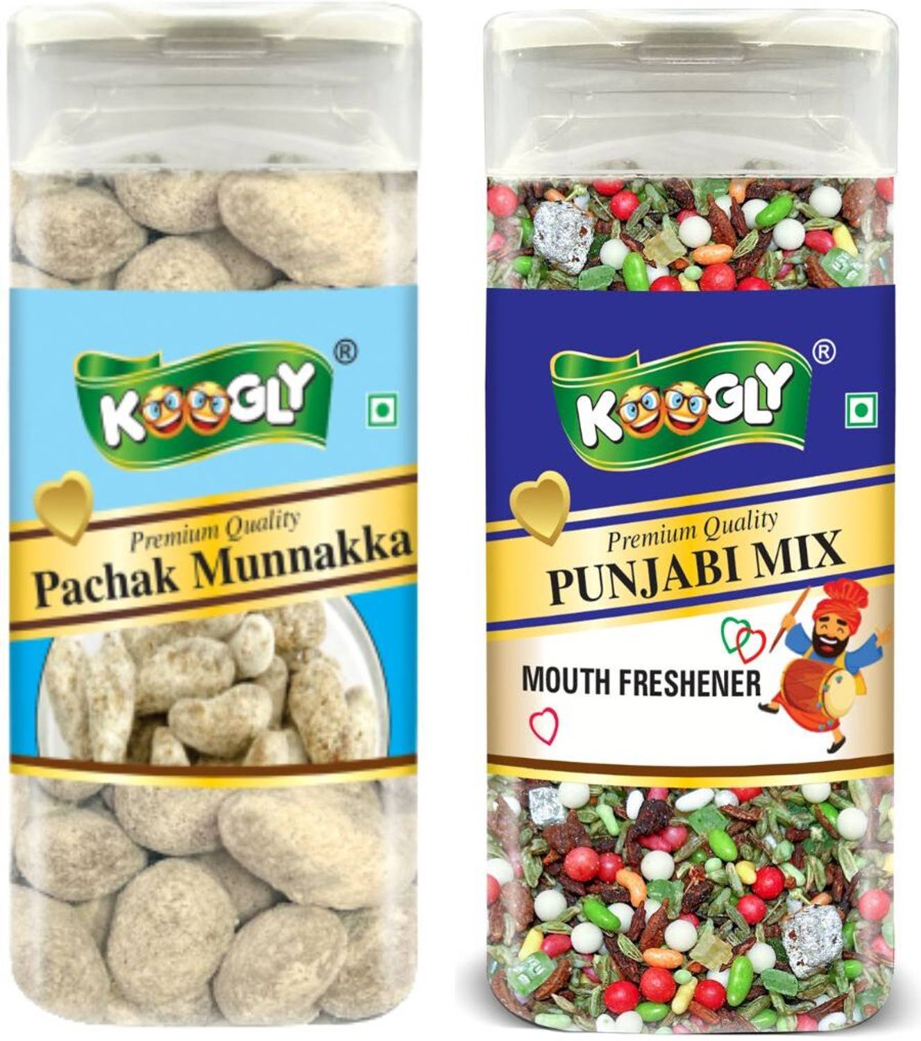 Koogly Premium Quality After Meal Digestive Goli And Mukhwas- Pachak Munnkka, Punjabi Mix Mouth Freshener