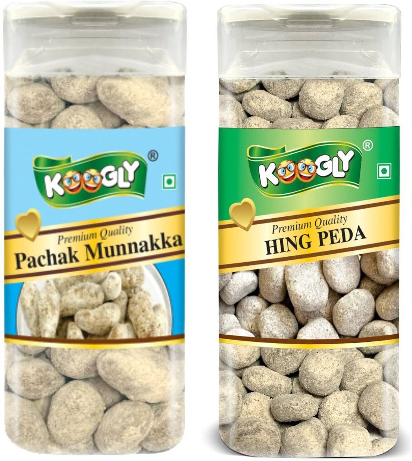 Koogly Premium Quality After Meal Digestive Pachak Munnkka, Hing Peda
