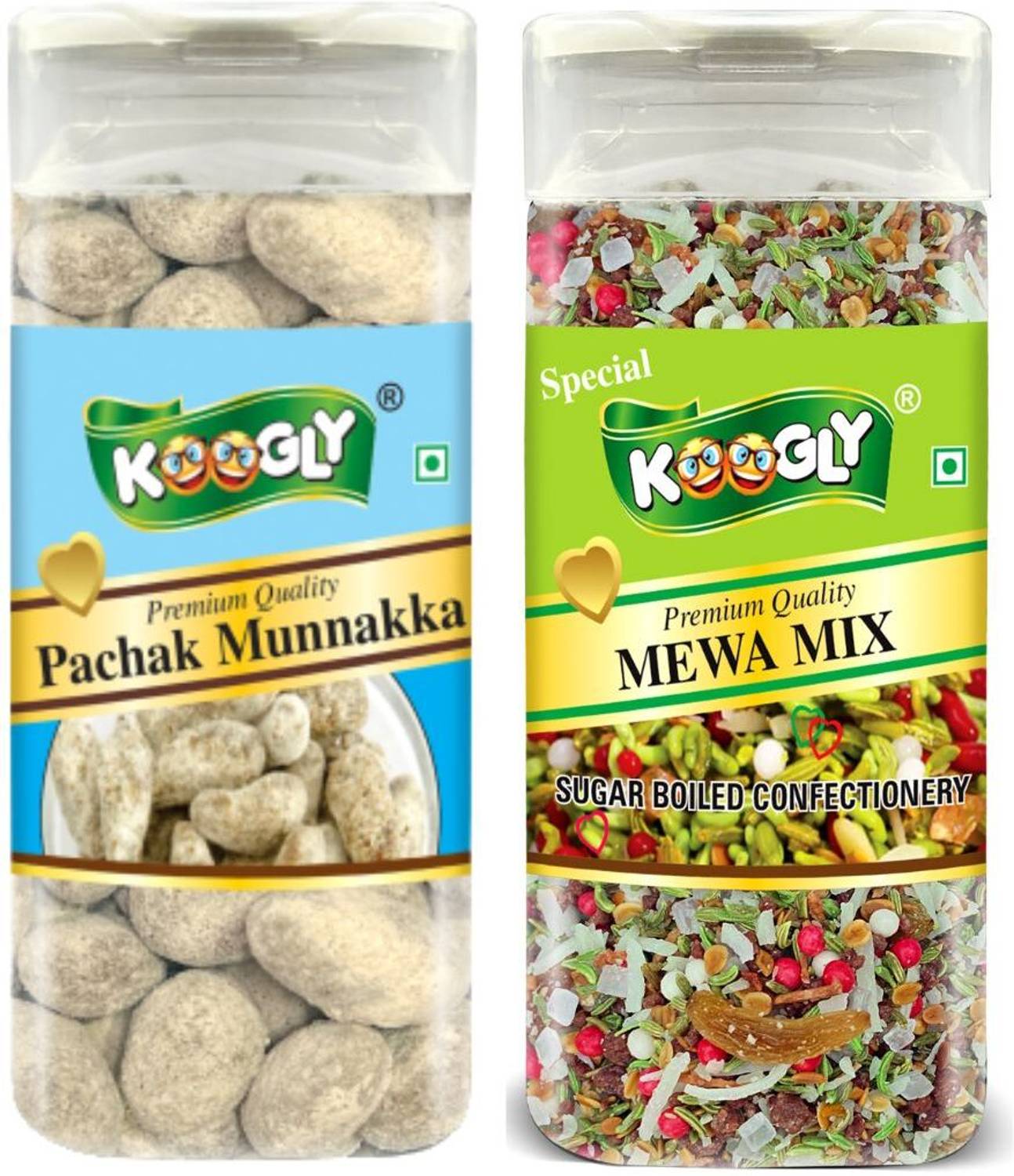 Koogly Premium Quality After Meal Digestive Goli And Mukhwas- Pachak Munnkka, Mewa Mix Mouth Freshener