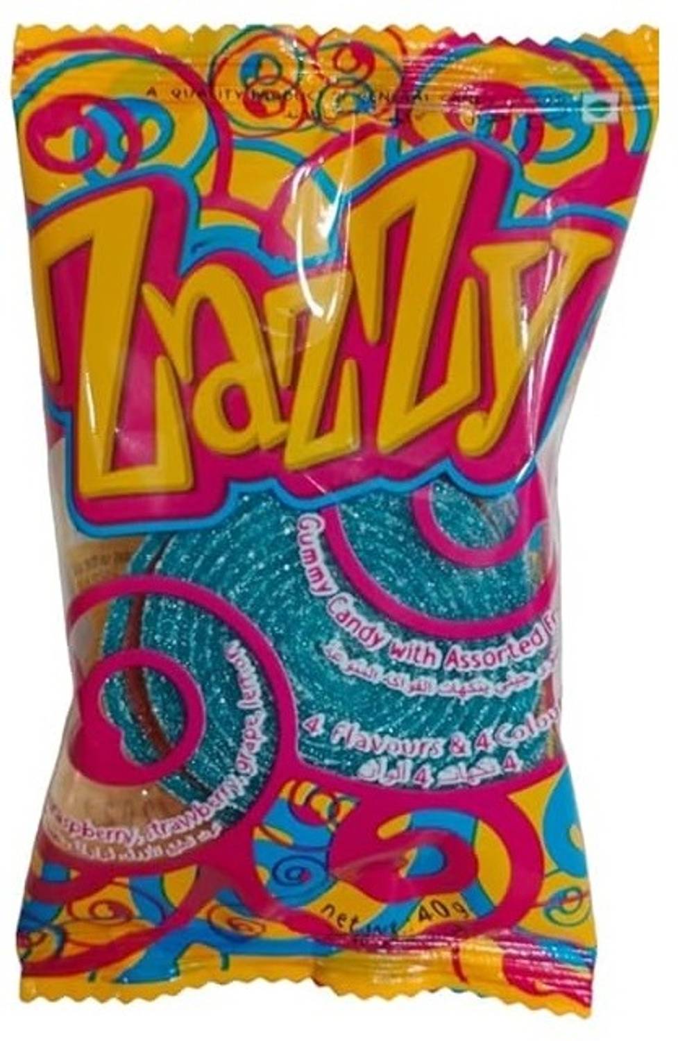 Paradise Zazzy Gummy Candy is a Sour And Sweet Assorted Flavours