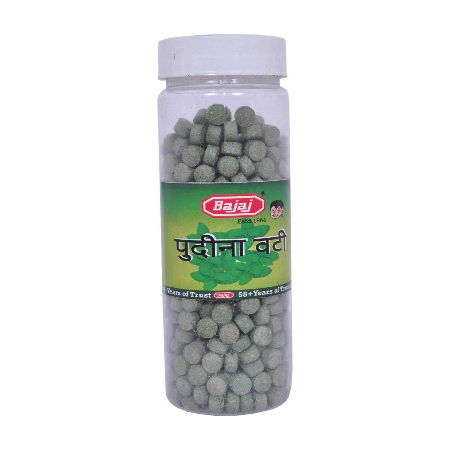 BAJAJ Pudina Pachak Pudina Vati Mint Candy (200gx2) Mint Candy