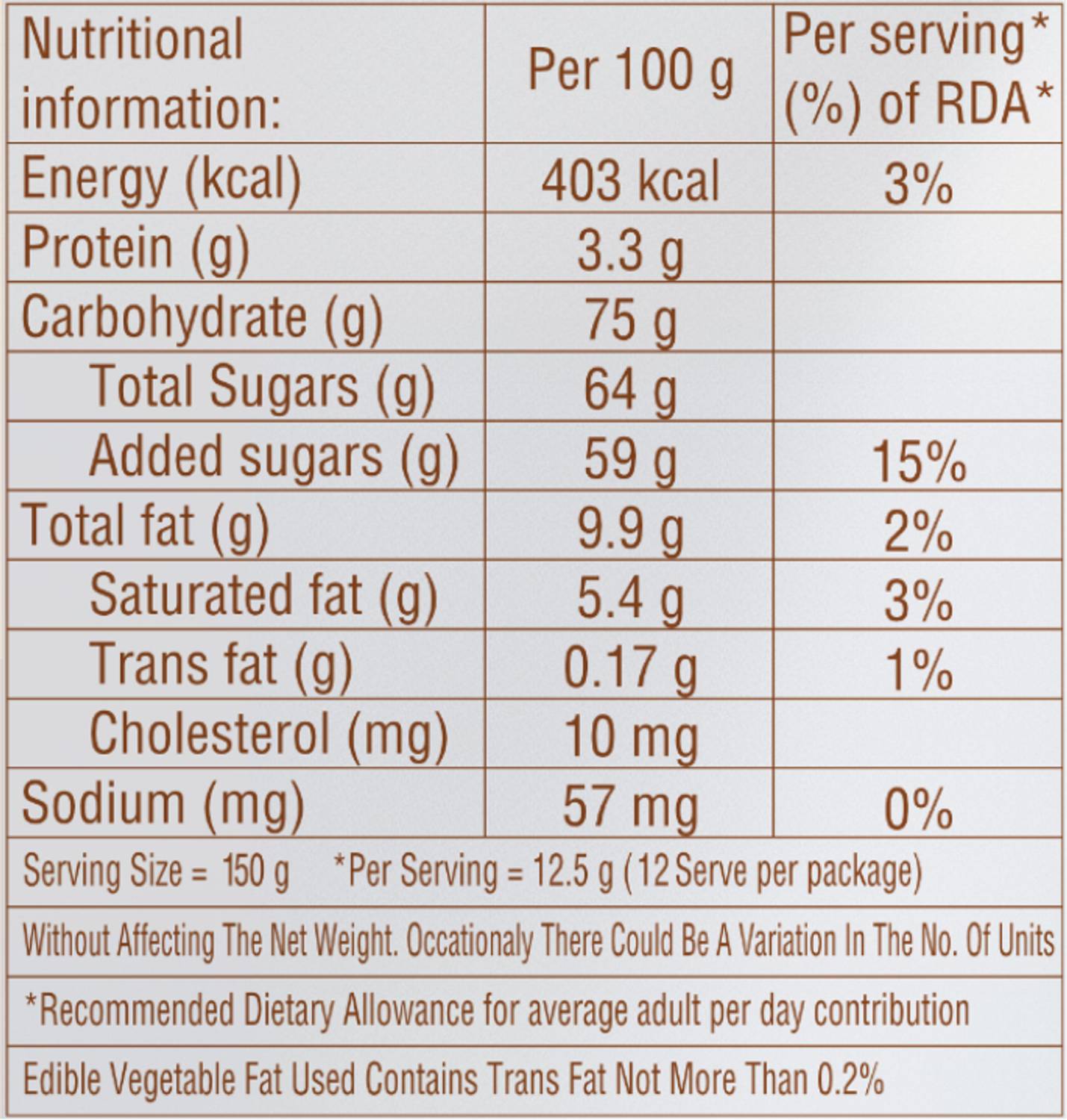 Zpc Milanówek Cream Fudge Luxury 800g - Image 3