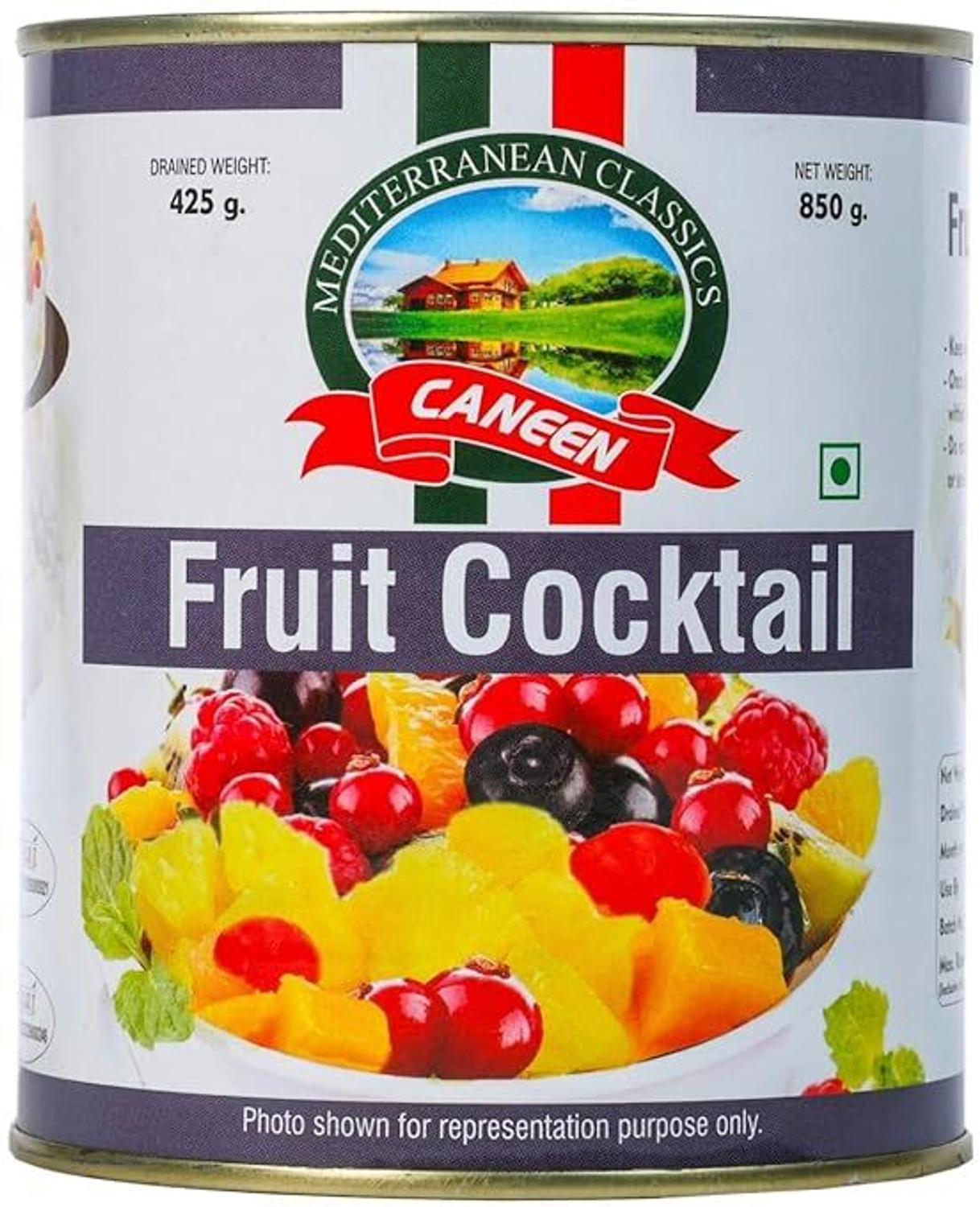Image of caneen Fruit Cocktail | Canned Mixed Fruits | Bite Sized Fruits | Mixed Fruits Fruits
