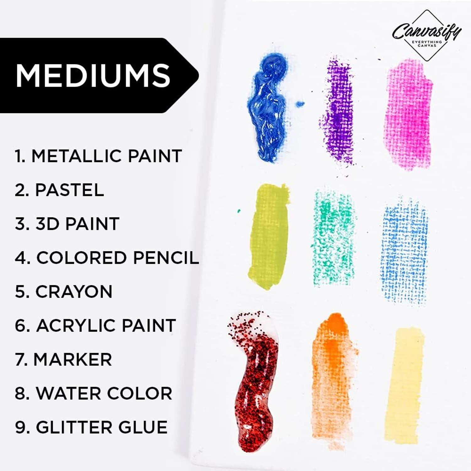 Image of Canvasify 10oz Primed Cotton Canvas Roll (28 inch X5mtr) Oil & Acrylic Paint Drawing Acrylic Acid Free Canvas Roll (Set of 1)