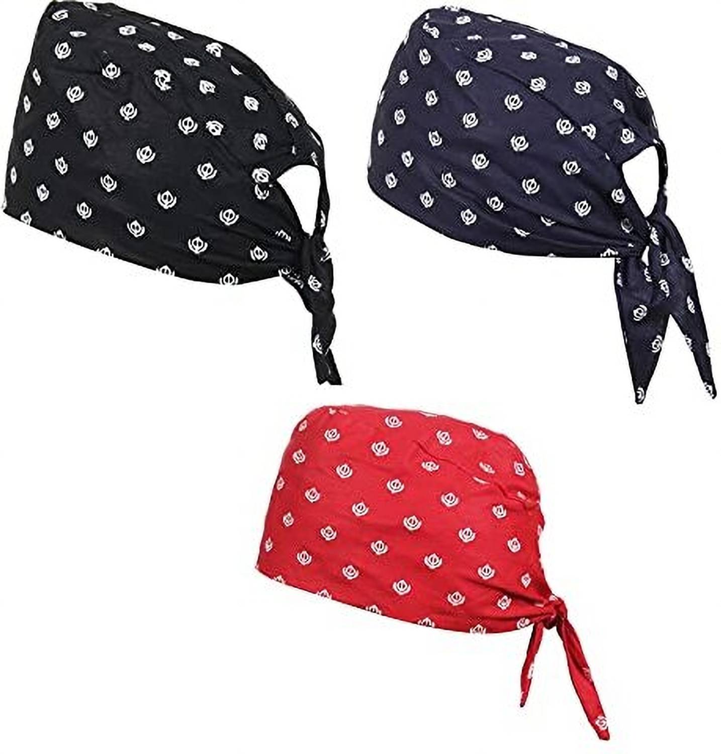 Tough Headwear Solid Skull Cap Pack of 3 - Image 1