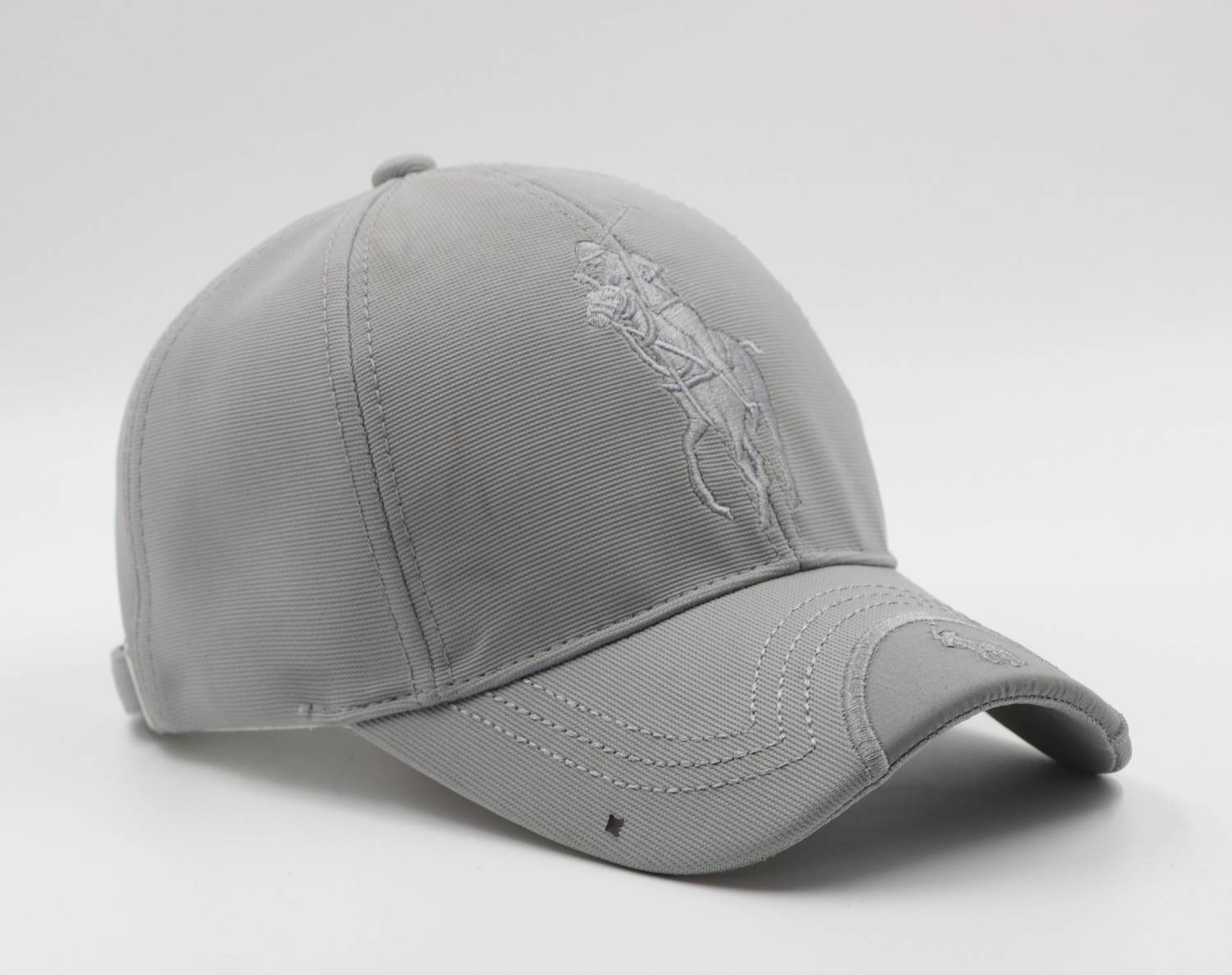 Polo Embroidered Snapback Cap - Image 1