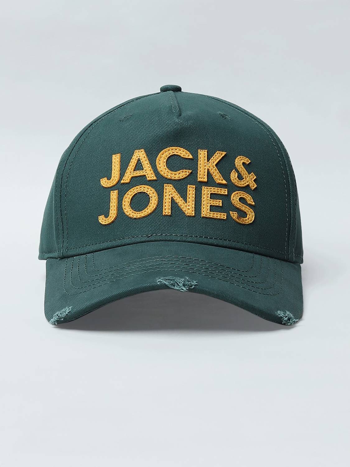 JACK & JONES एम्ब्रॉइडरेड बेसबॉल कैप टोपी