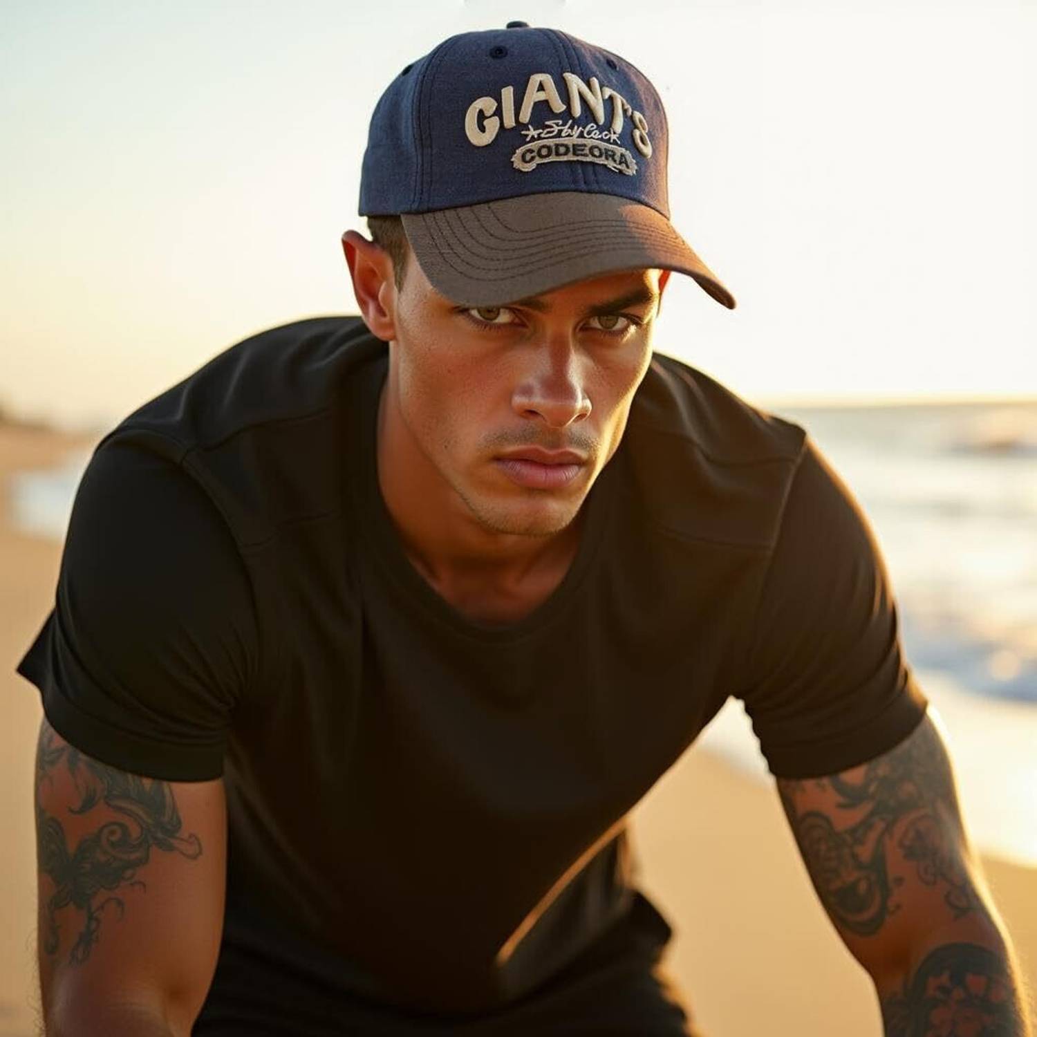 DRUNKEN Embroidered Sports Cap - Image 4