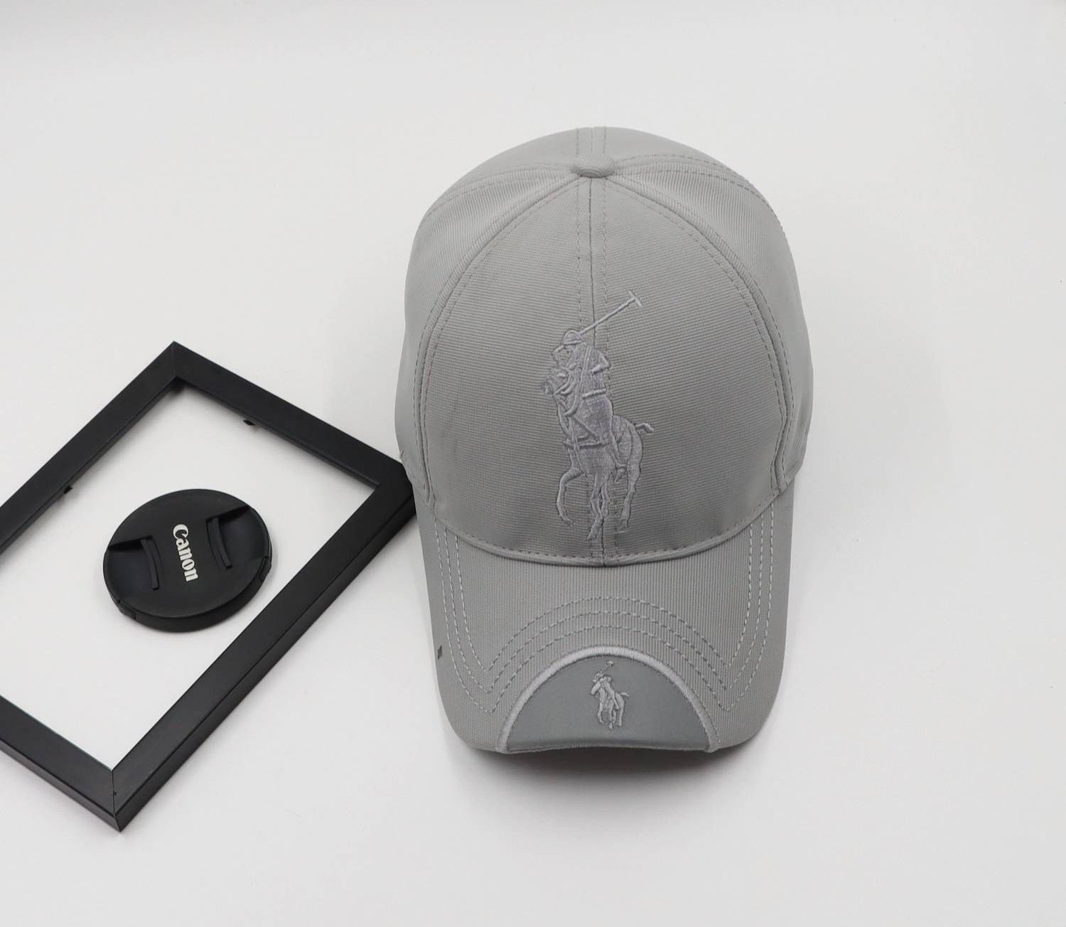 Polo Embroidered Snapback Cap - Image 3