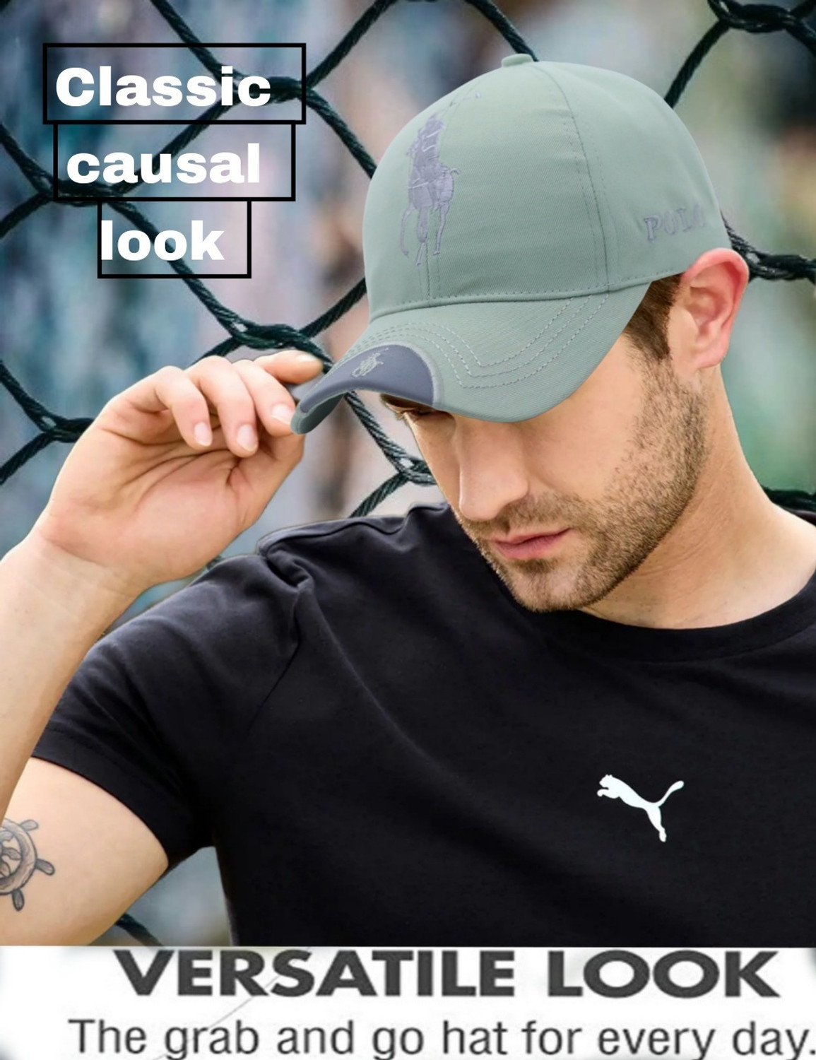 Image of Polo Embroidered Sports /Regular Cap
