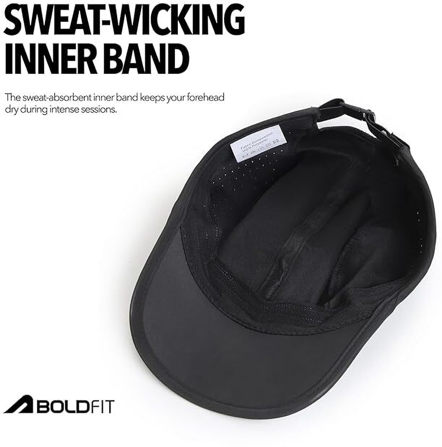 Image of Boldfit Athleisure Solid Sports /Regular Cap