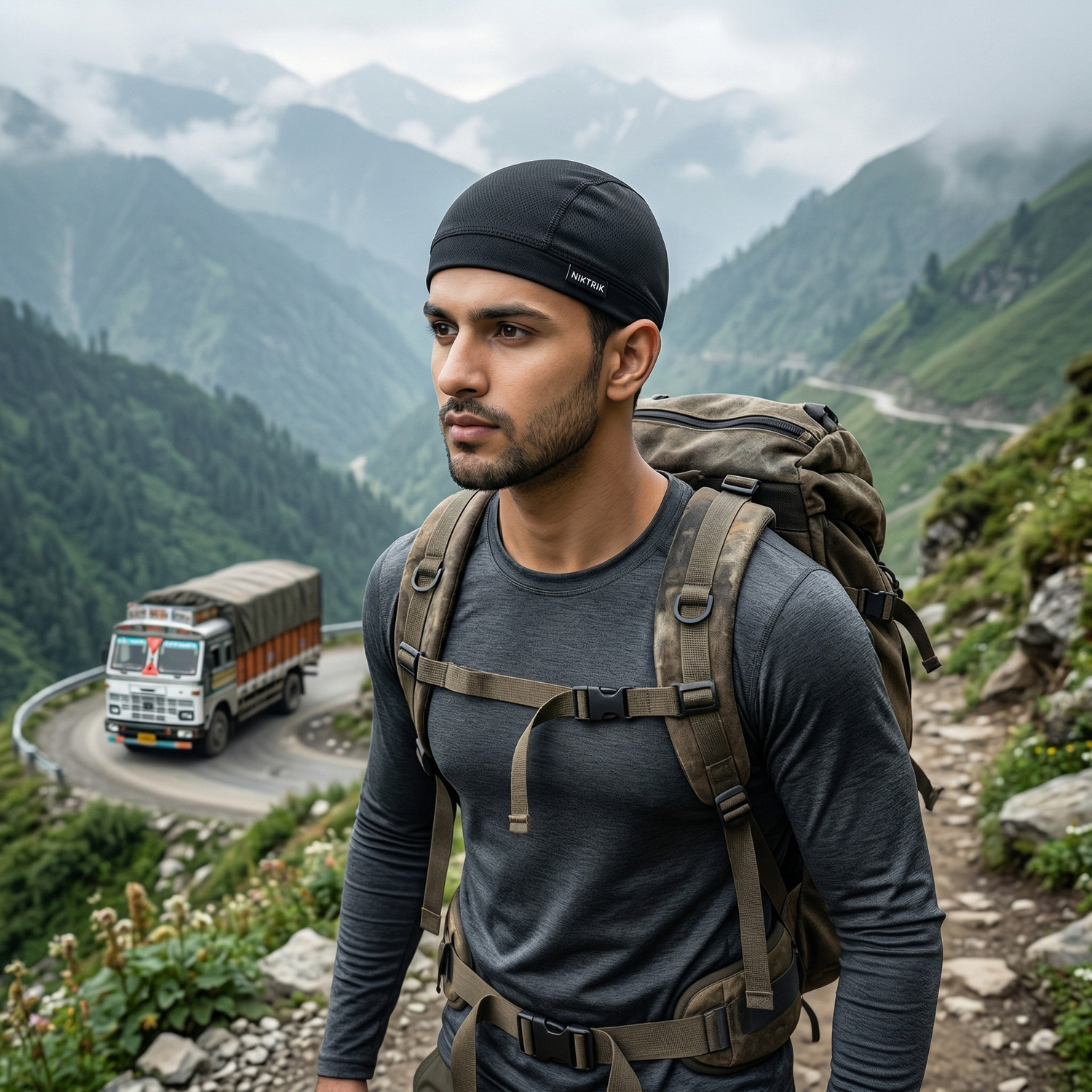 Image of NIKTRIK Solid Skull Cap