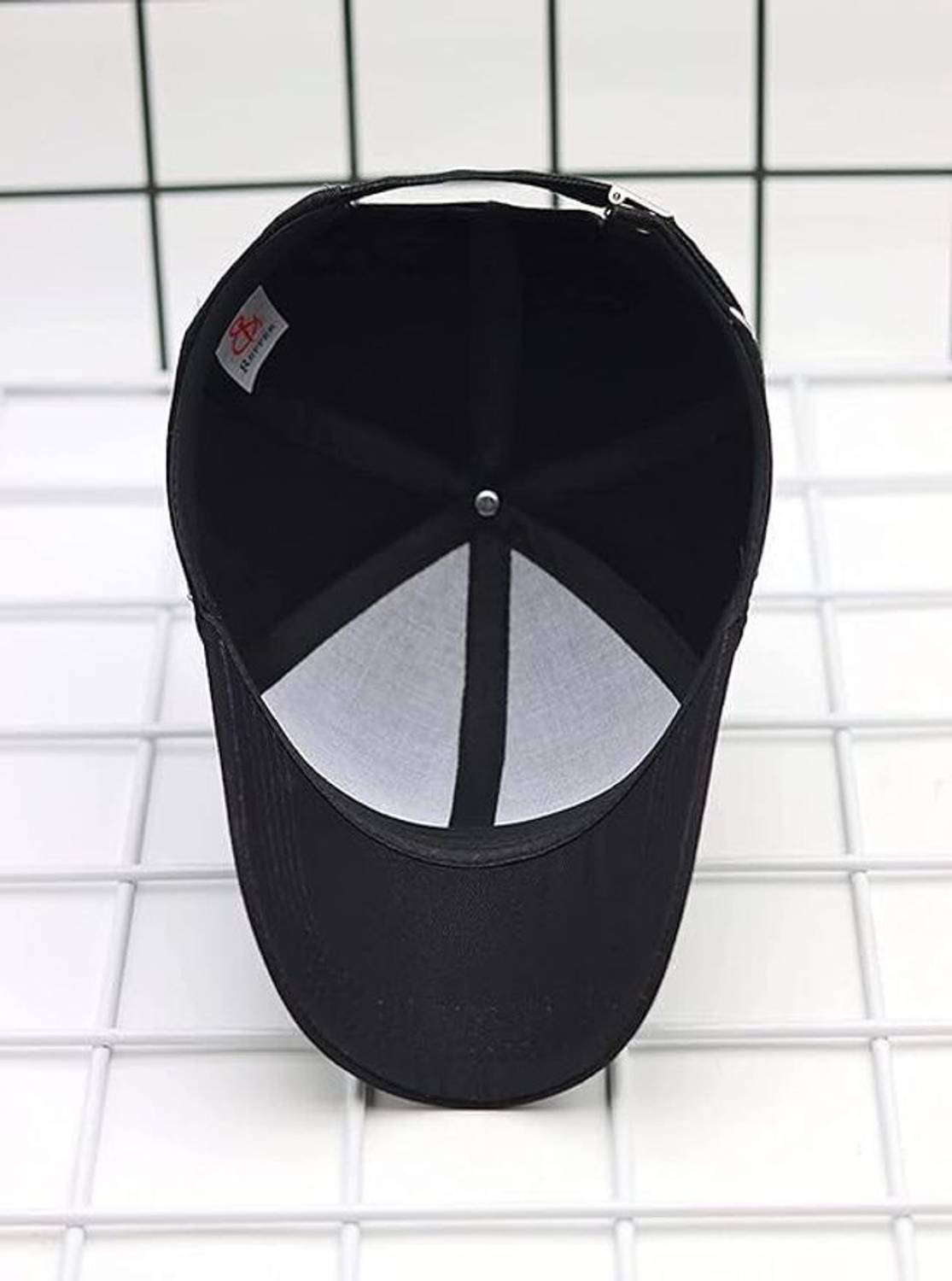 cap world Solid Self Design Sports/Regular Cap Pack of 2 - Image 2