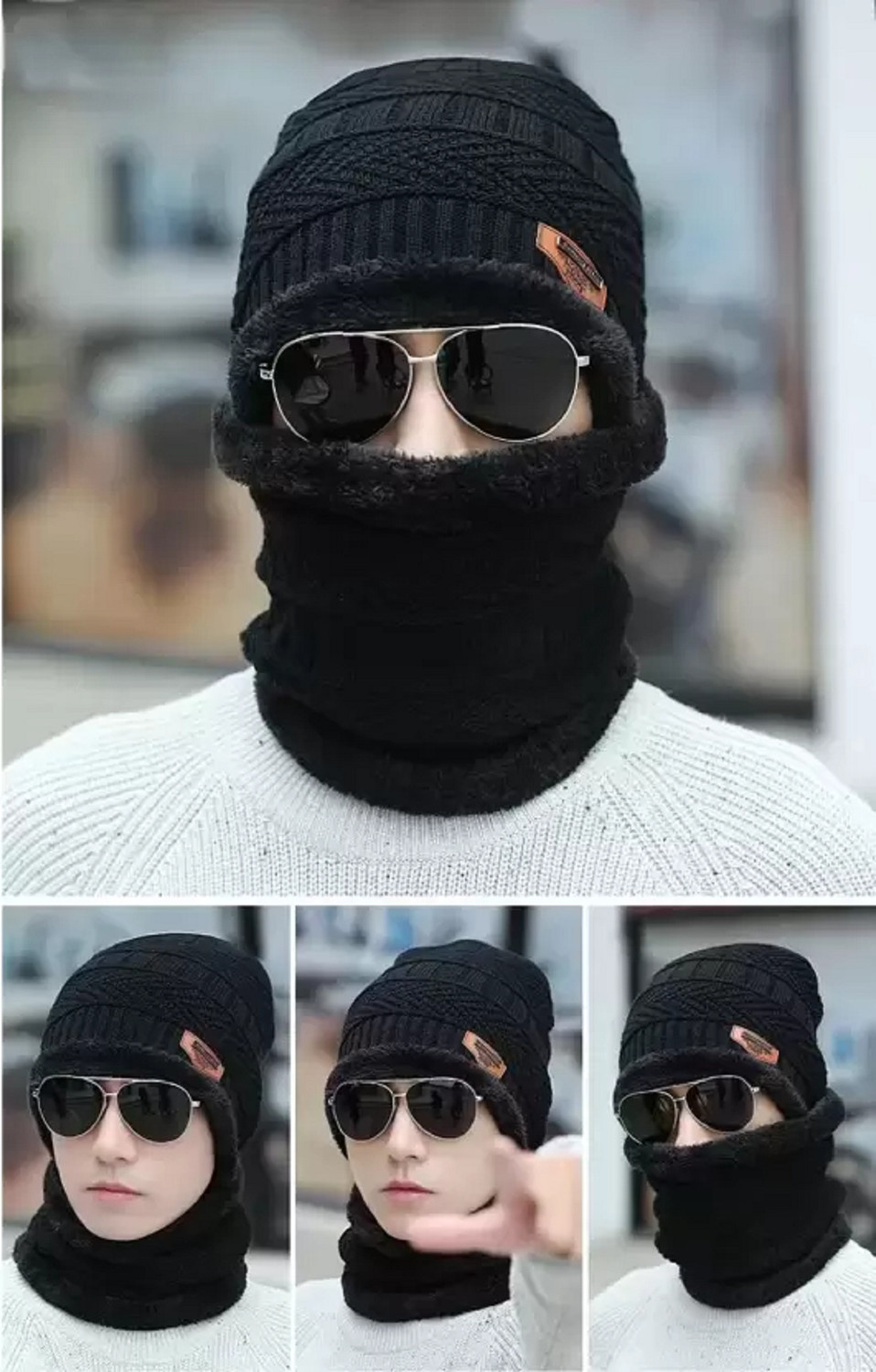 Image of FLEXCYCAP Solid Beanie (Pack of 4)