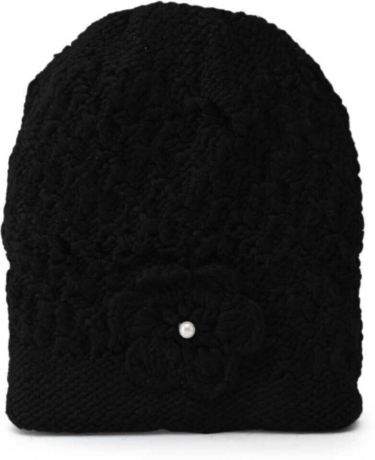 COOL INDIANS Solid, Self Design, Woven Beanie