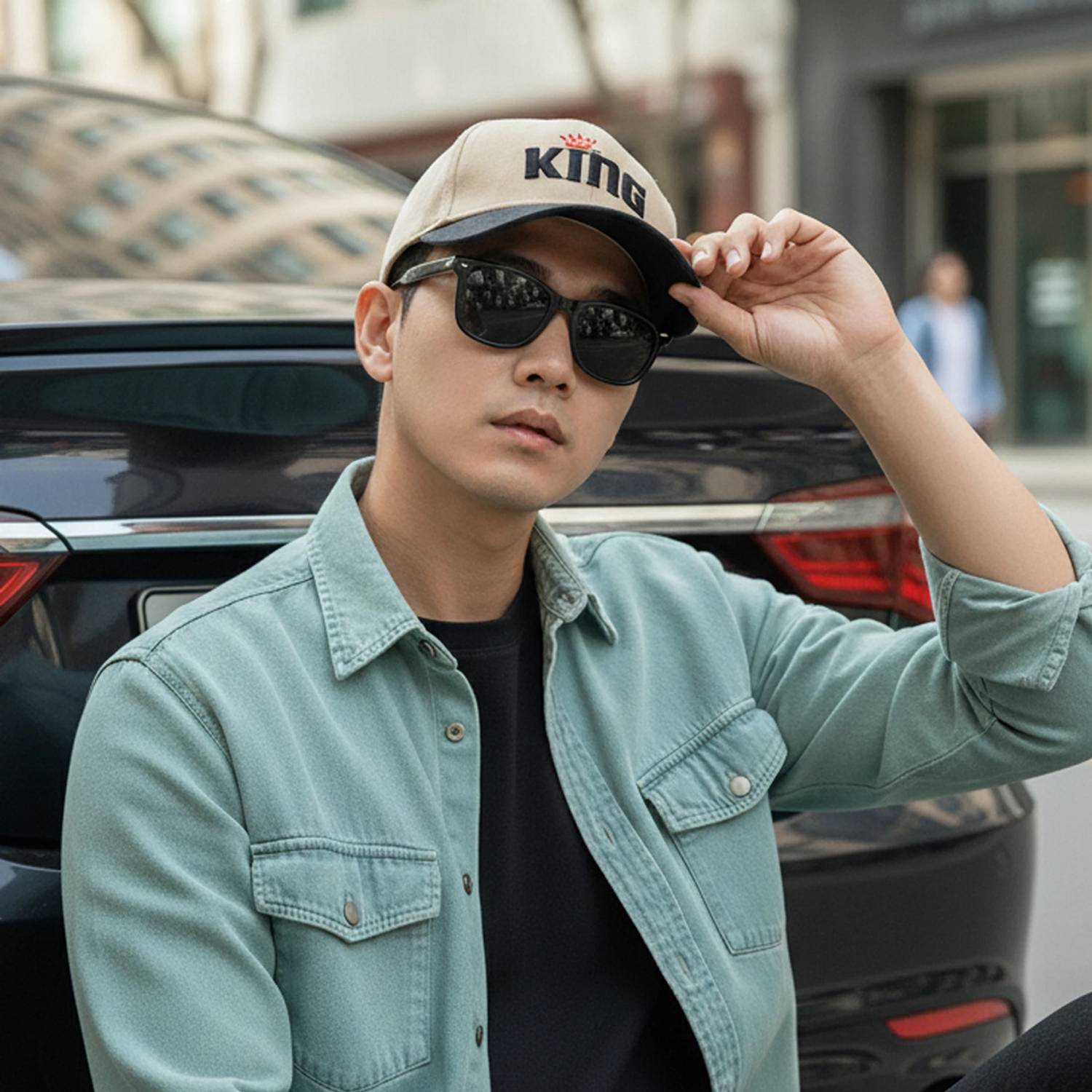 FLEXCYCAP Embroidered Self Design Cap - Image 3