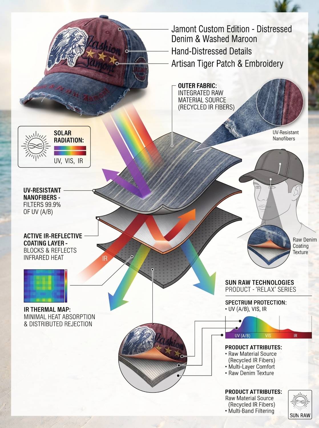 Embroidered Sports/Regular Cap - Image 2