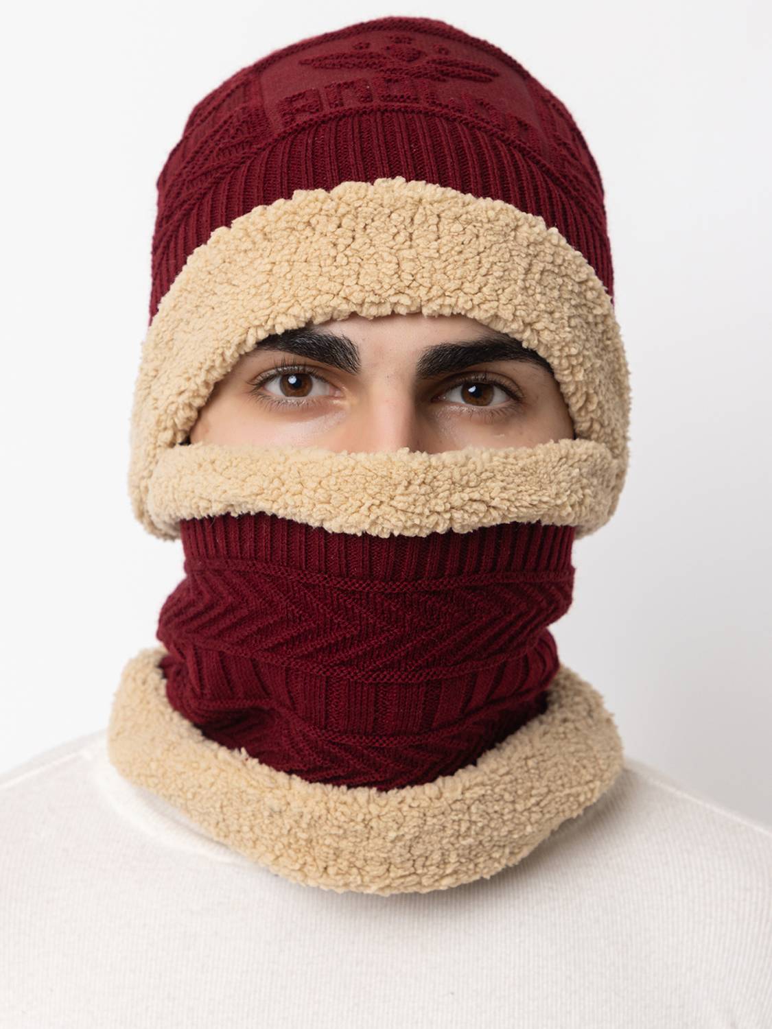 AMOLDO Self Design Beanie