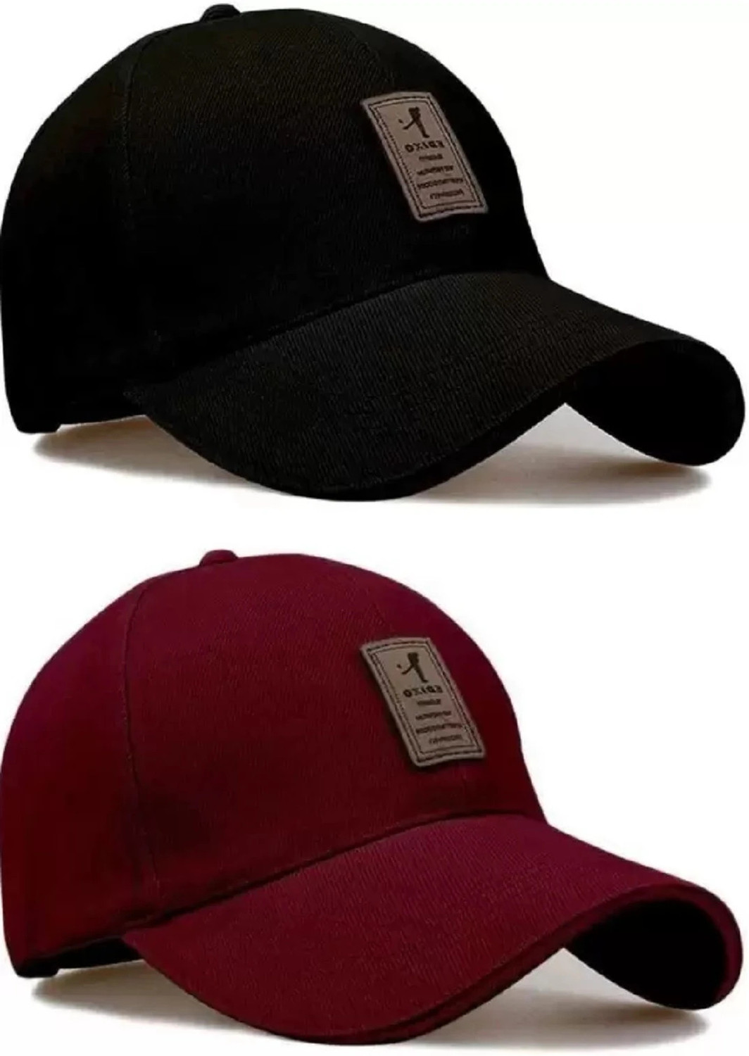 Image of selloria Solid, Applique, Self Design, Embroidered, Striped Sports /Regular Cap