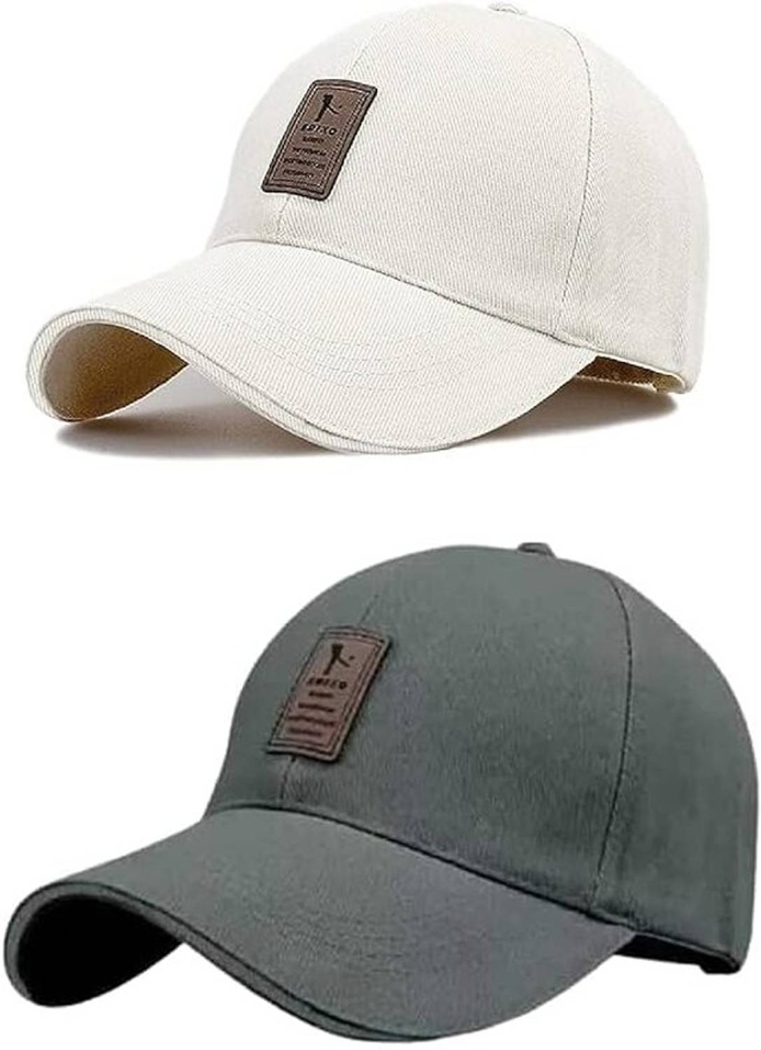 selloria Solid Sports/Regular Cap Pack of 2 - Image 1