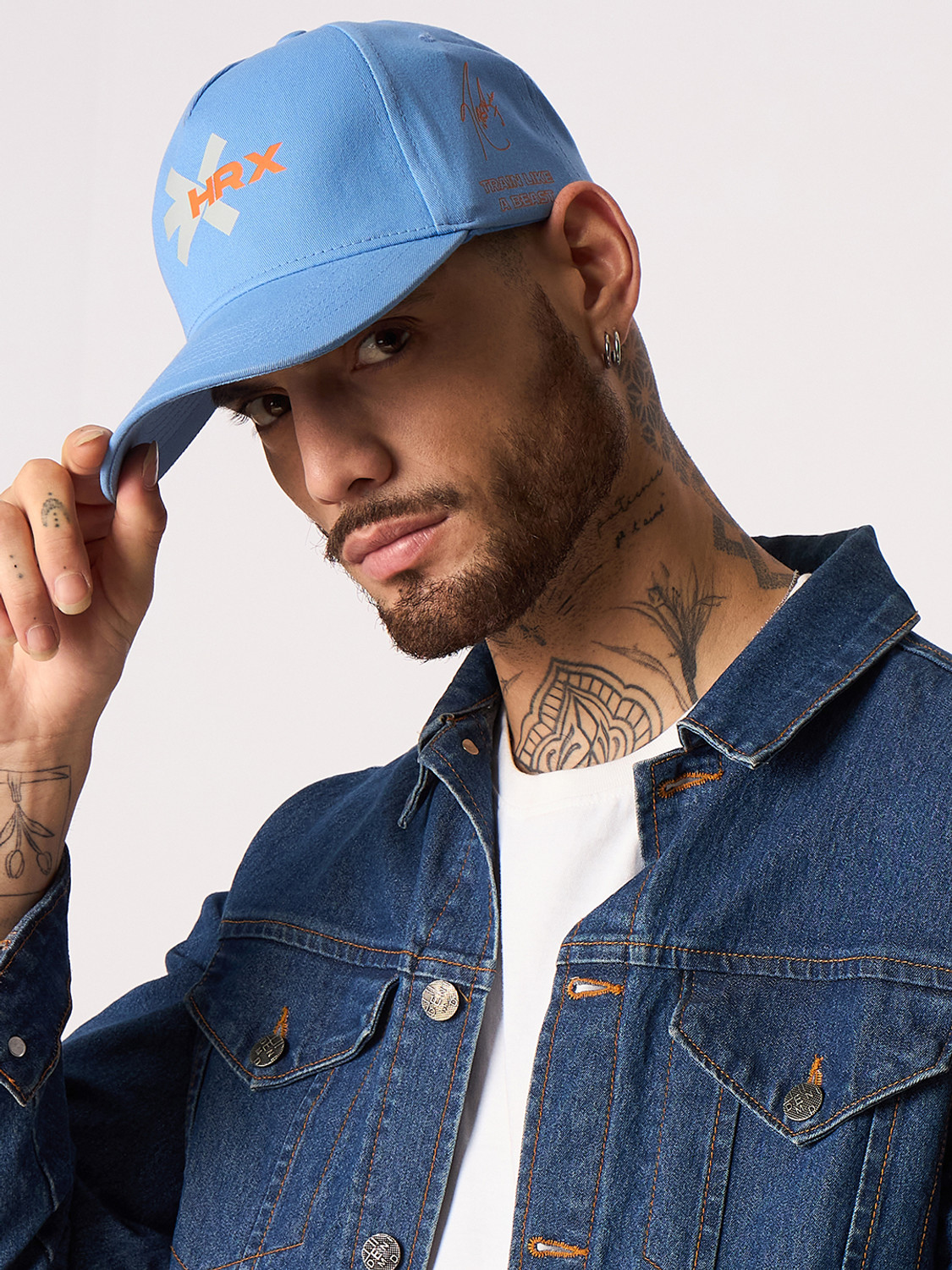 Image of HRX by Hrithik Roshan Solid Sports /Regular Cap