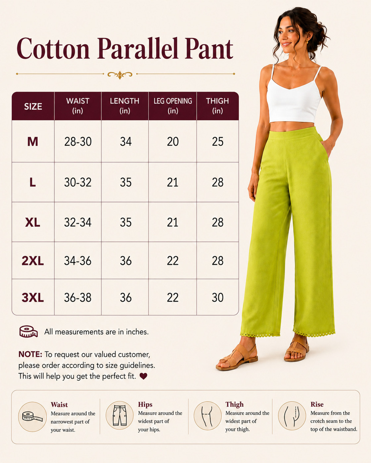 Image of Ramyaa Fabs Loose Fit Women Multicolor Trousers