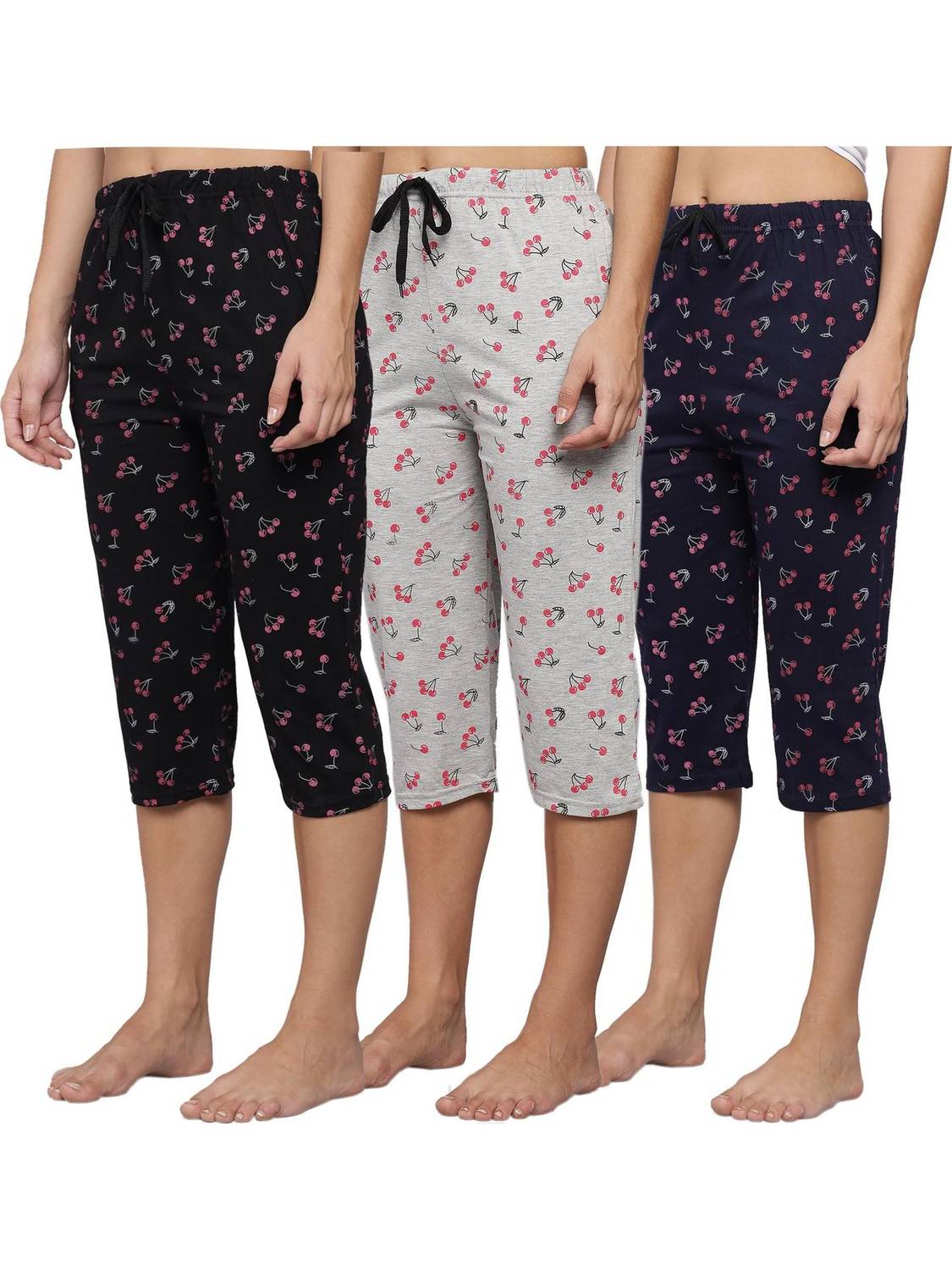 ANIXA Women Multicolor Capri
