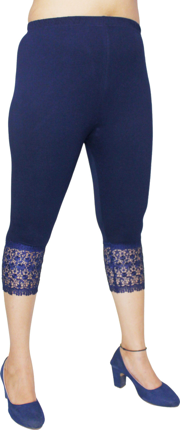 Image of pinkshell Women Blue Capri