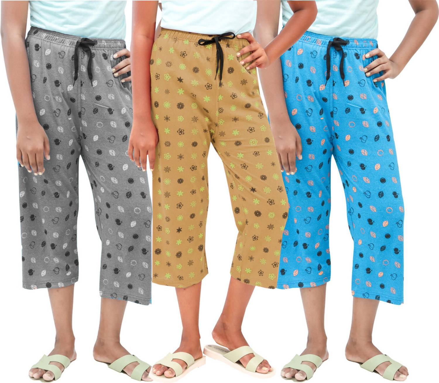 AFRA Women Multicolor Capri