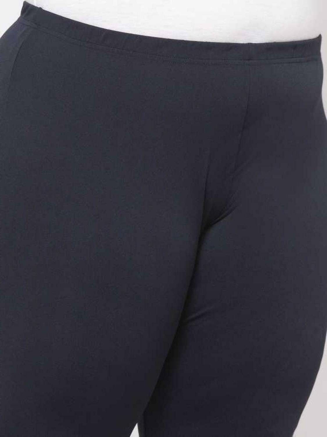 PandaWears Women's 3/4th Leggings with Pocket - Stretch Fit | Women Dark  Blue Capri - Buy PandaWears Women's 3/4th Leggings with Pocket - Stretch  Fit | Women Dark Blue Capri Online at