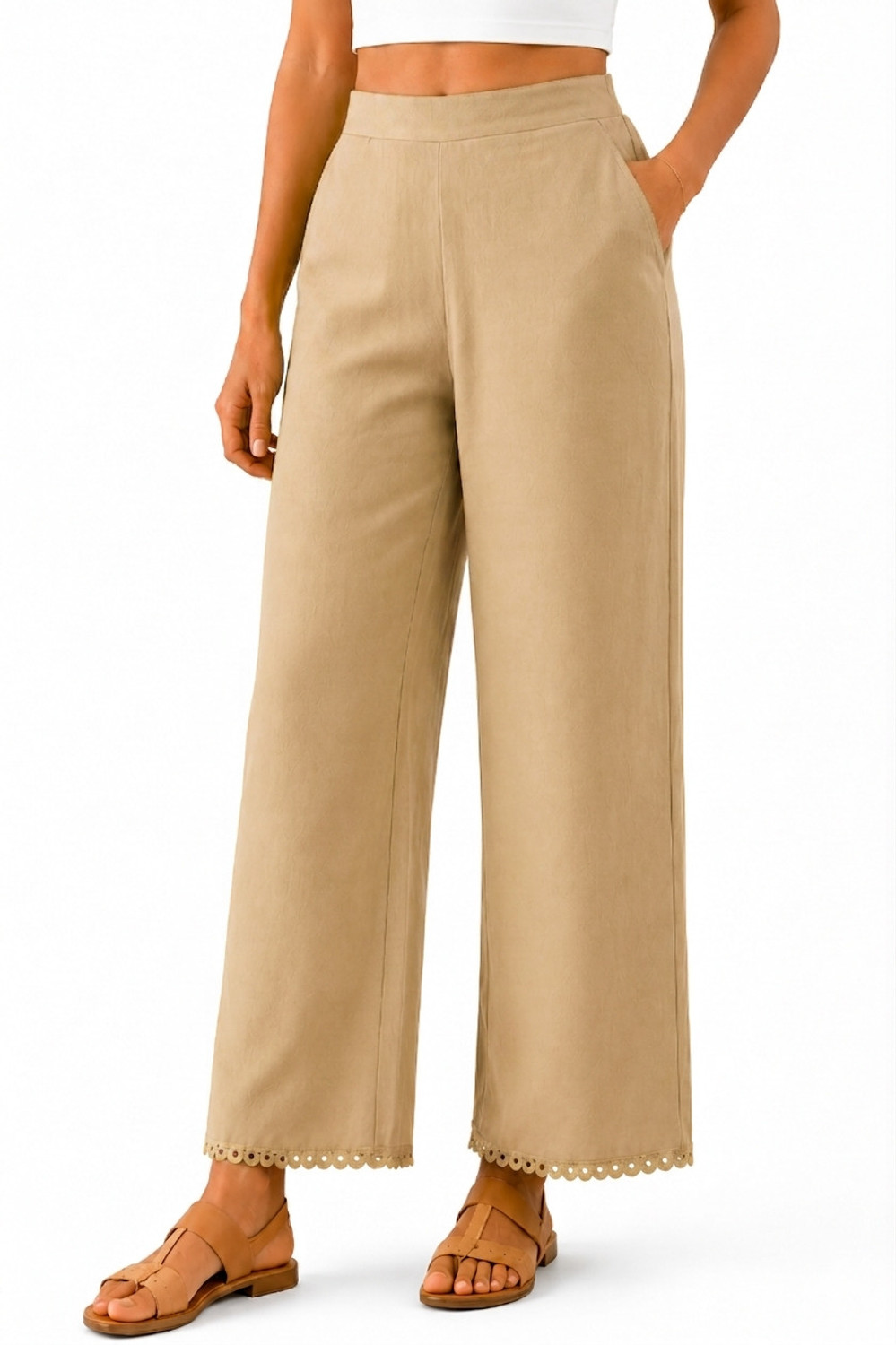 Image of Ramyaa Fabs Loose Fit Women Multicolor Trousers