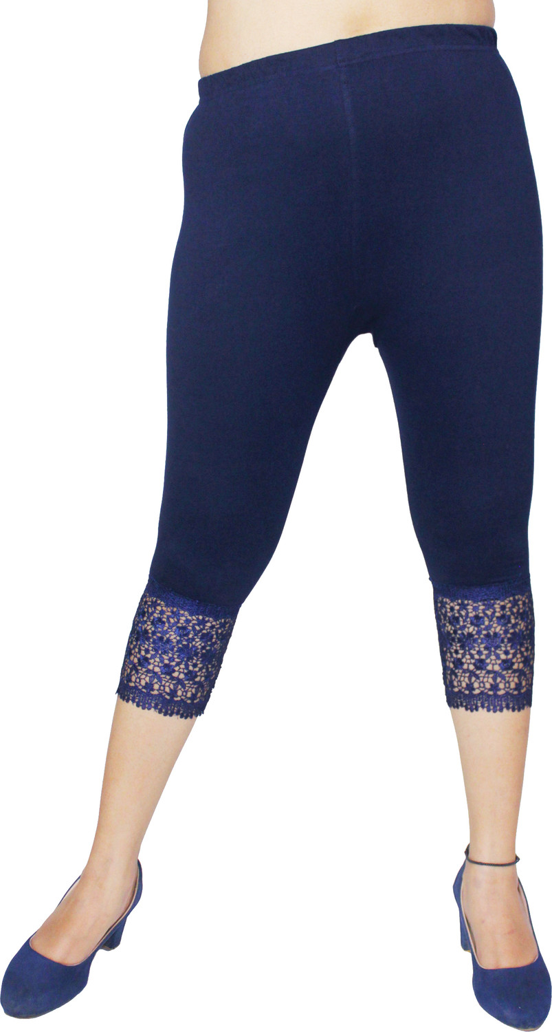 Image of pinkshell Women Blue Capri