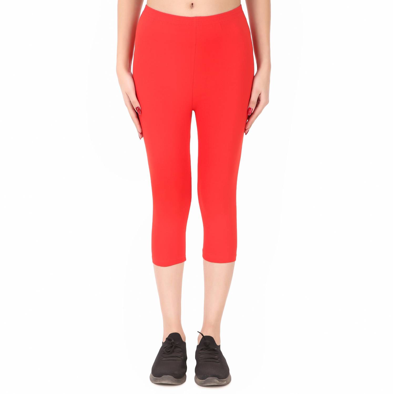Ayvina Women Red Capri